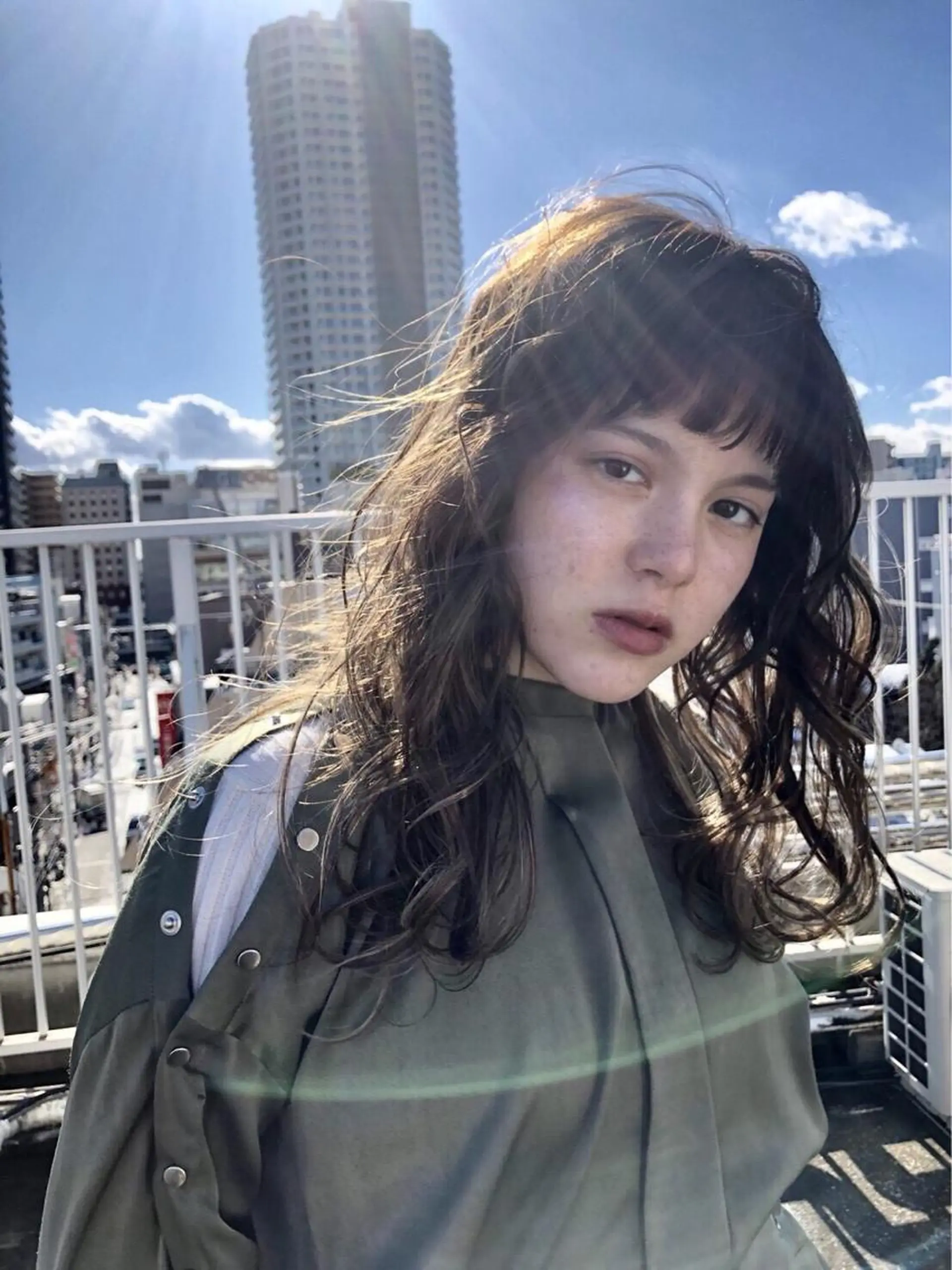 ロング カラー パーマ ヘアアレンジ ネイル マツエク・マツパ O/ODER (official)のヘアスタイル