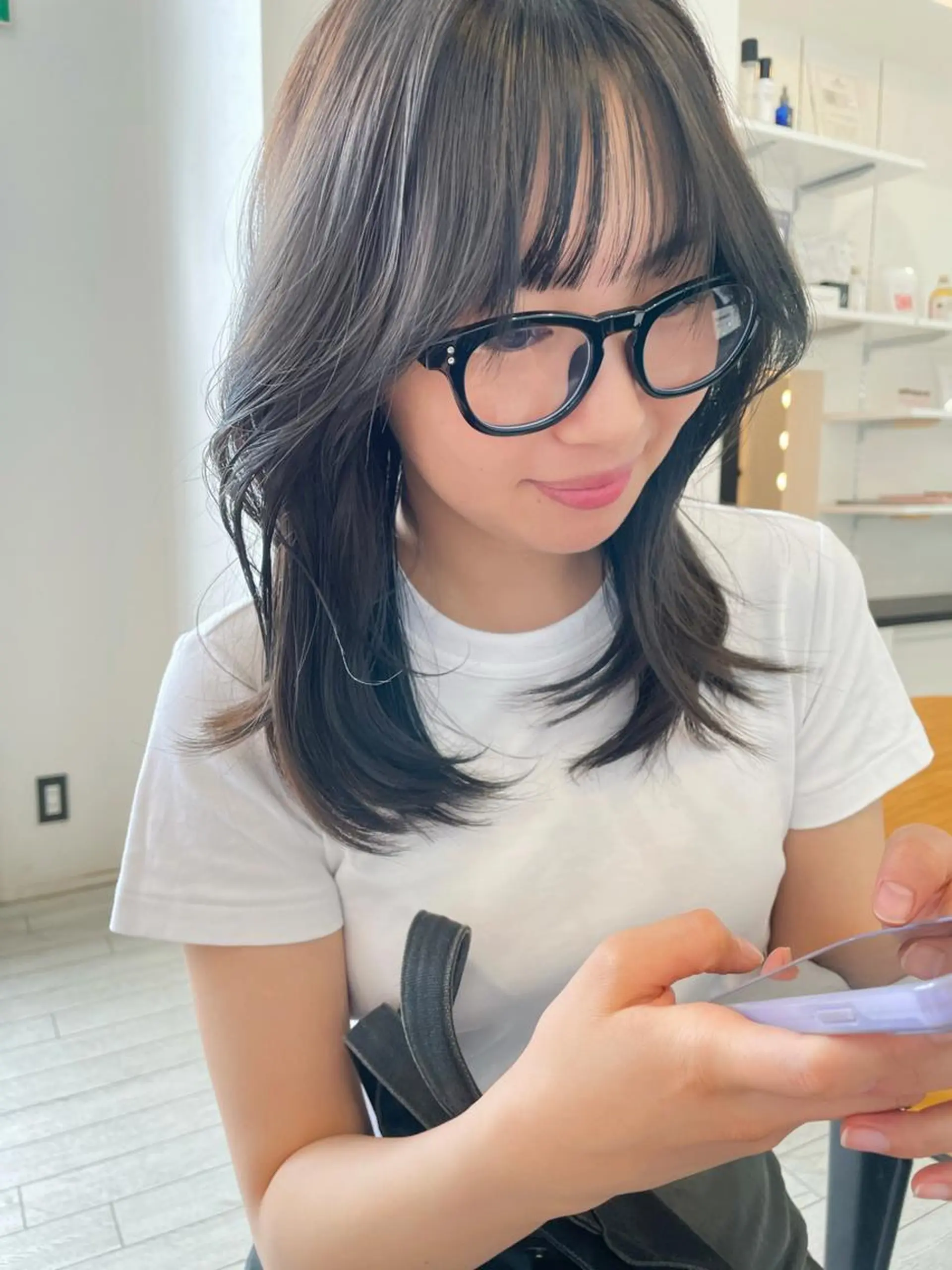 ロング カラー saito .のヘアスタイル