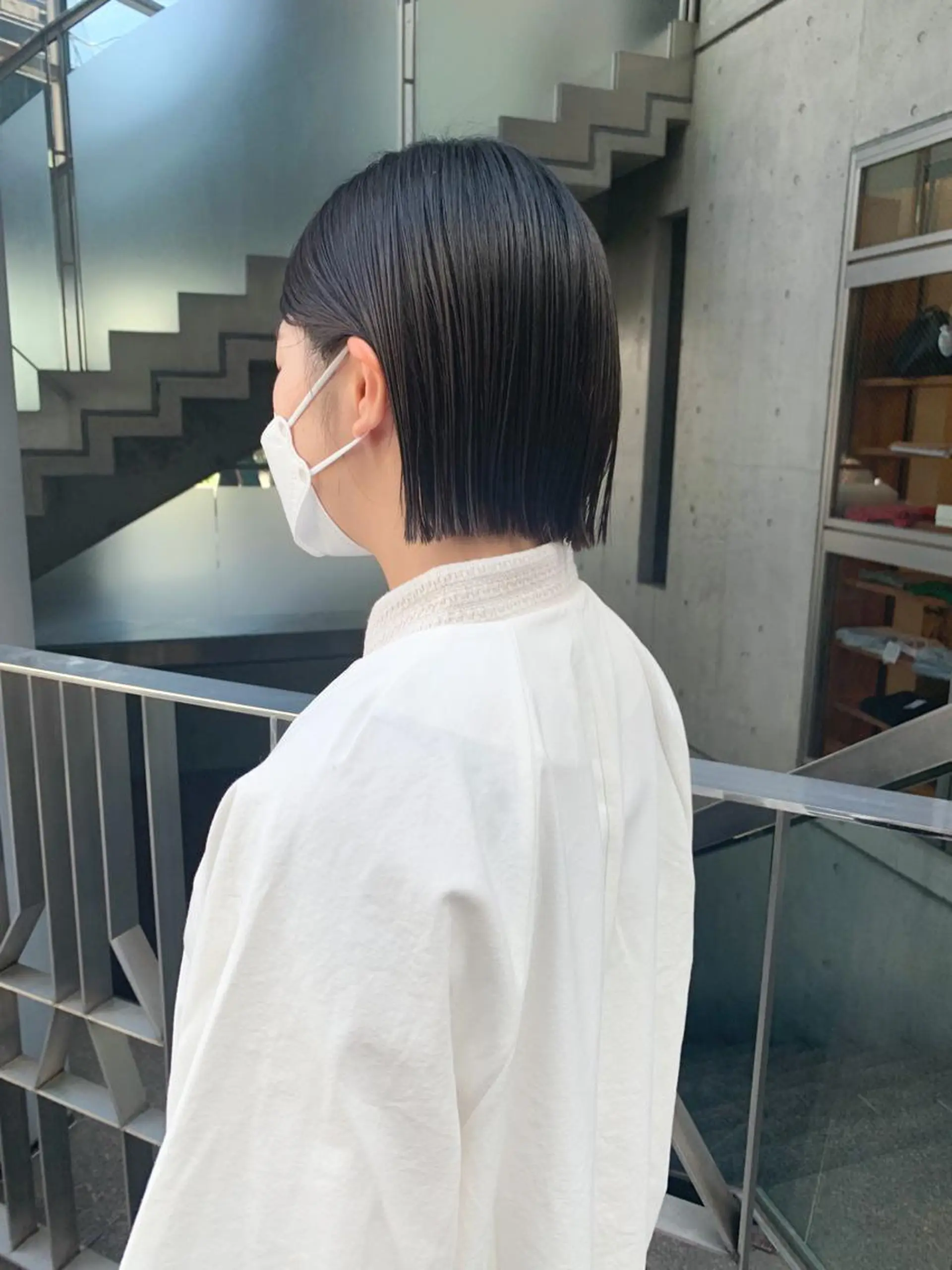 ショート ボブ カット パーマ 原宿パーマ kazuのヘアスタイル
