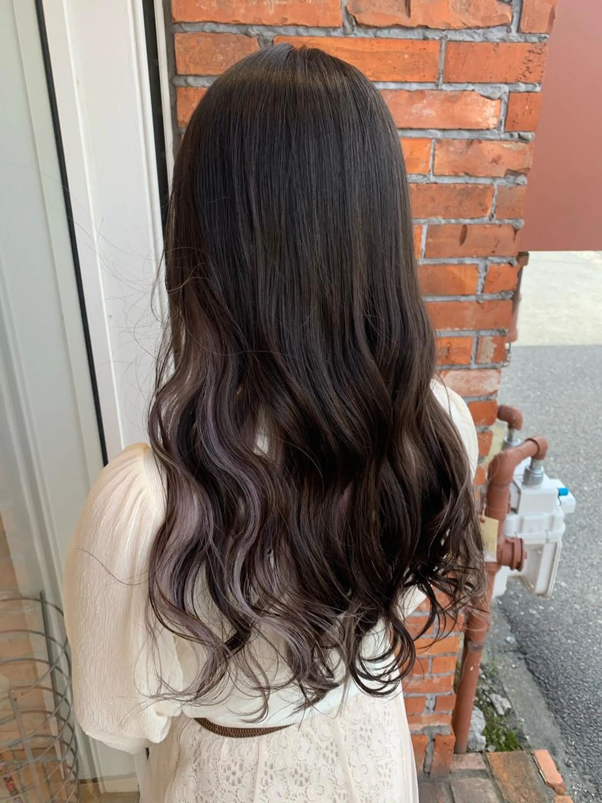 ロング 最新韓国本場ヘア 🇰🇷榎本明日香のヘアスタイル