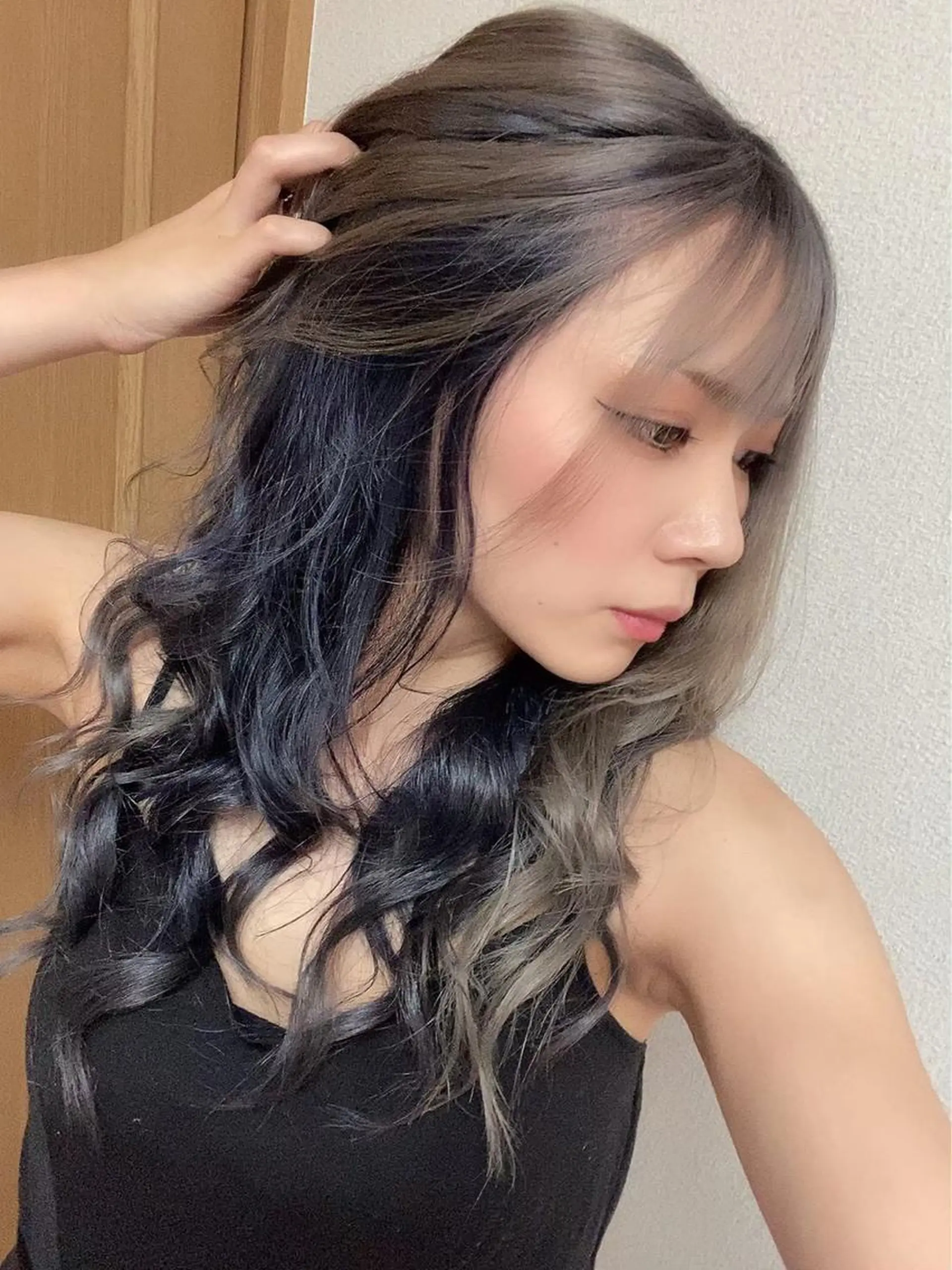 セミロング カラー 🌸柔らかい暖色 カラー/日和佐和希のヘアスタイル