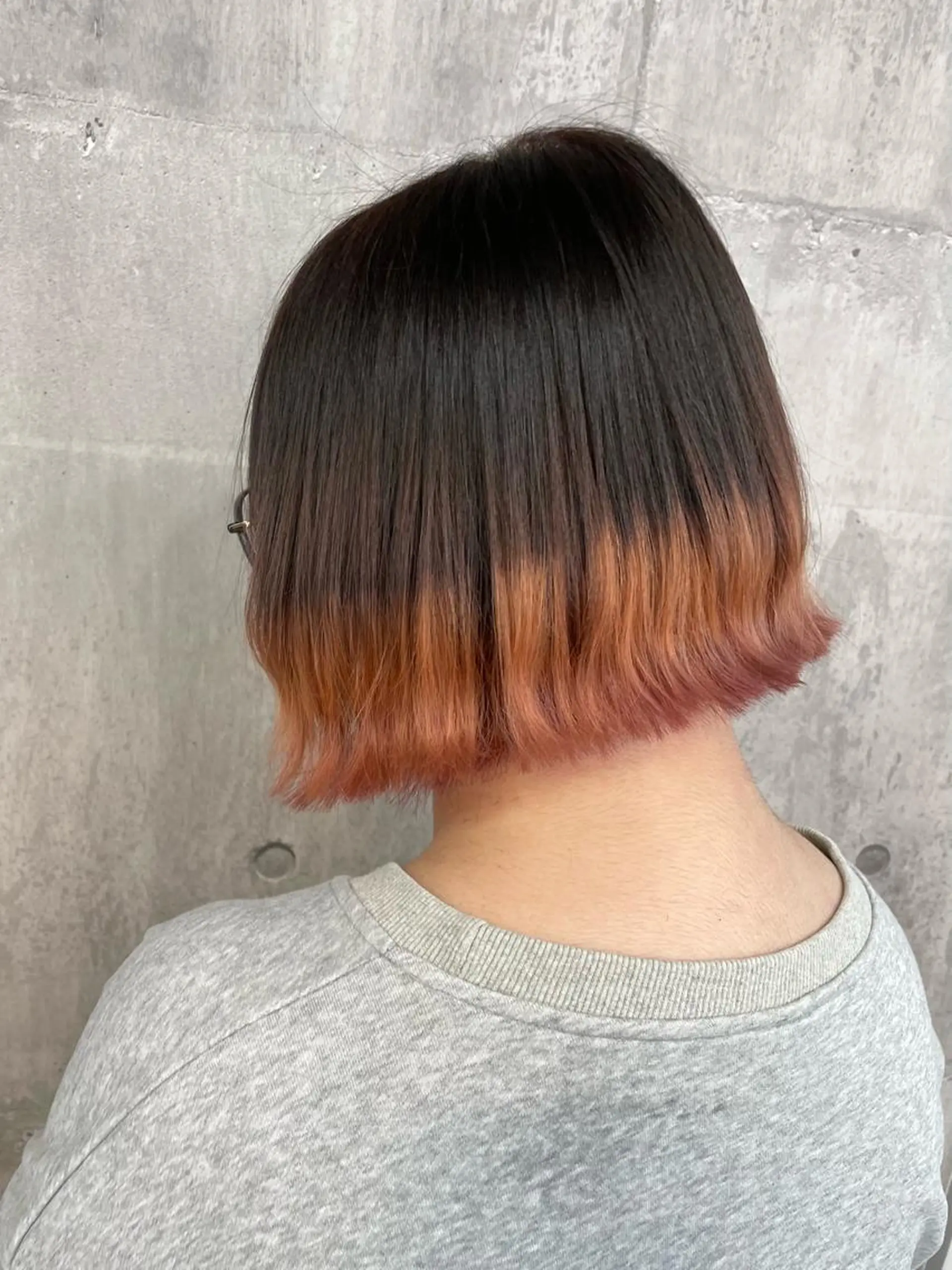 ショート カラー 狐カラー ヘアカラー _WHITE浜松店 もえかのヘアスタイル