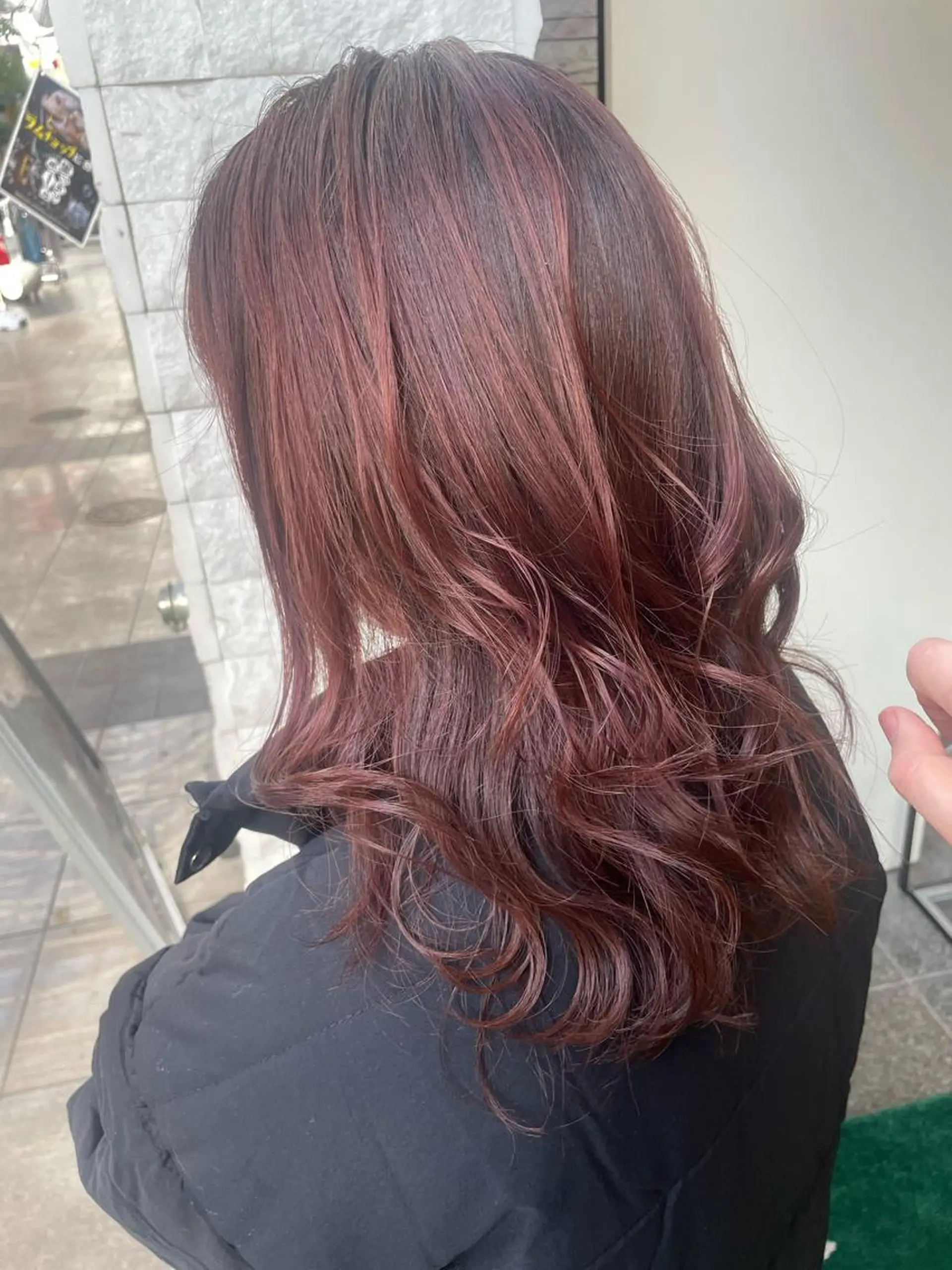 カラー ヘアカラー トリートメント EARTH 山﨑龍馬のヘアスタイル