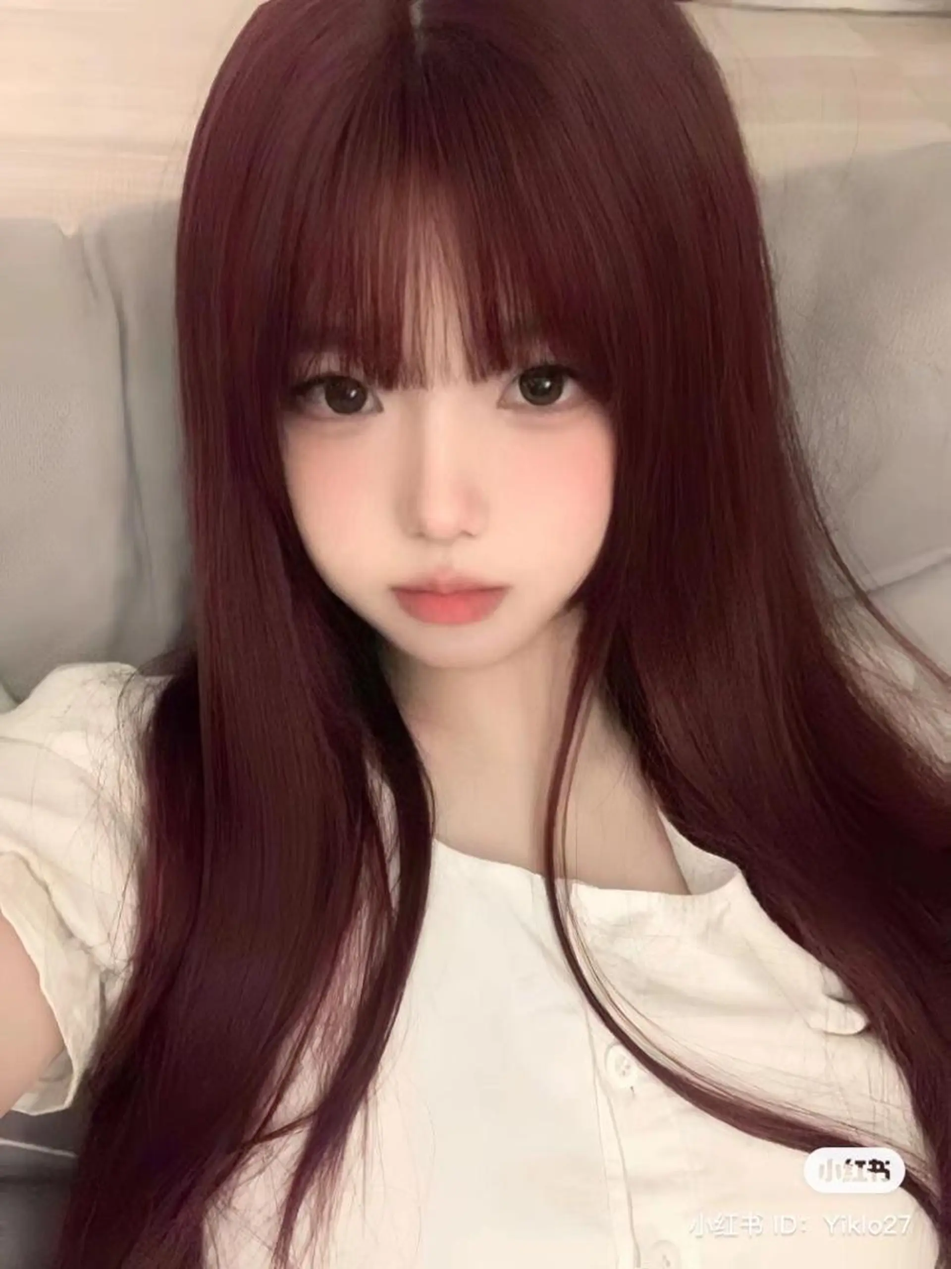 ロング カラー ♡ナチュラルガーリー ♡ベージュ♡RINAのヘアスタイル