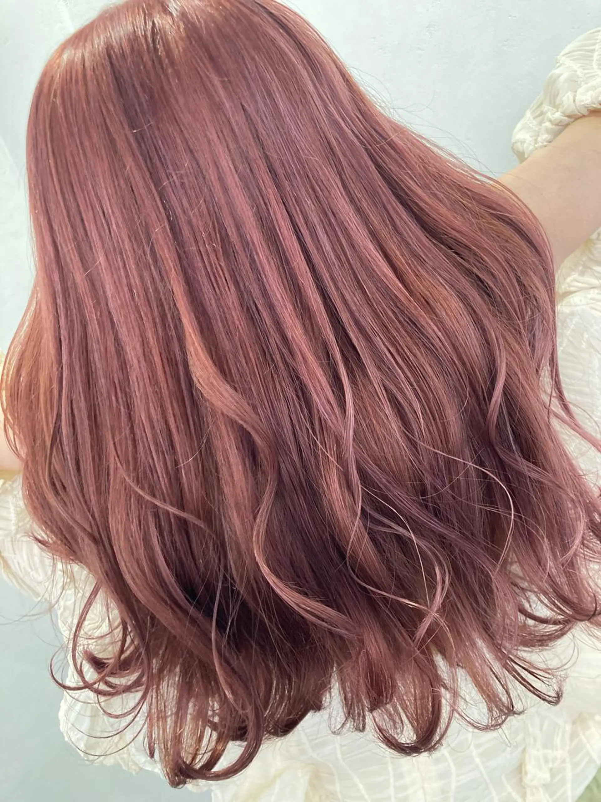 セミロング カラー パーマ ヘアカラー ブリーチ毛縮毛矯正 👑山口のヘアスタイル