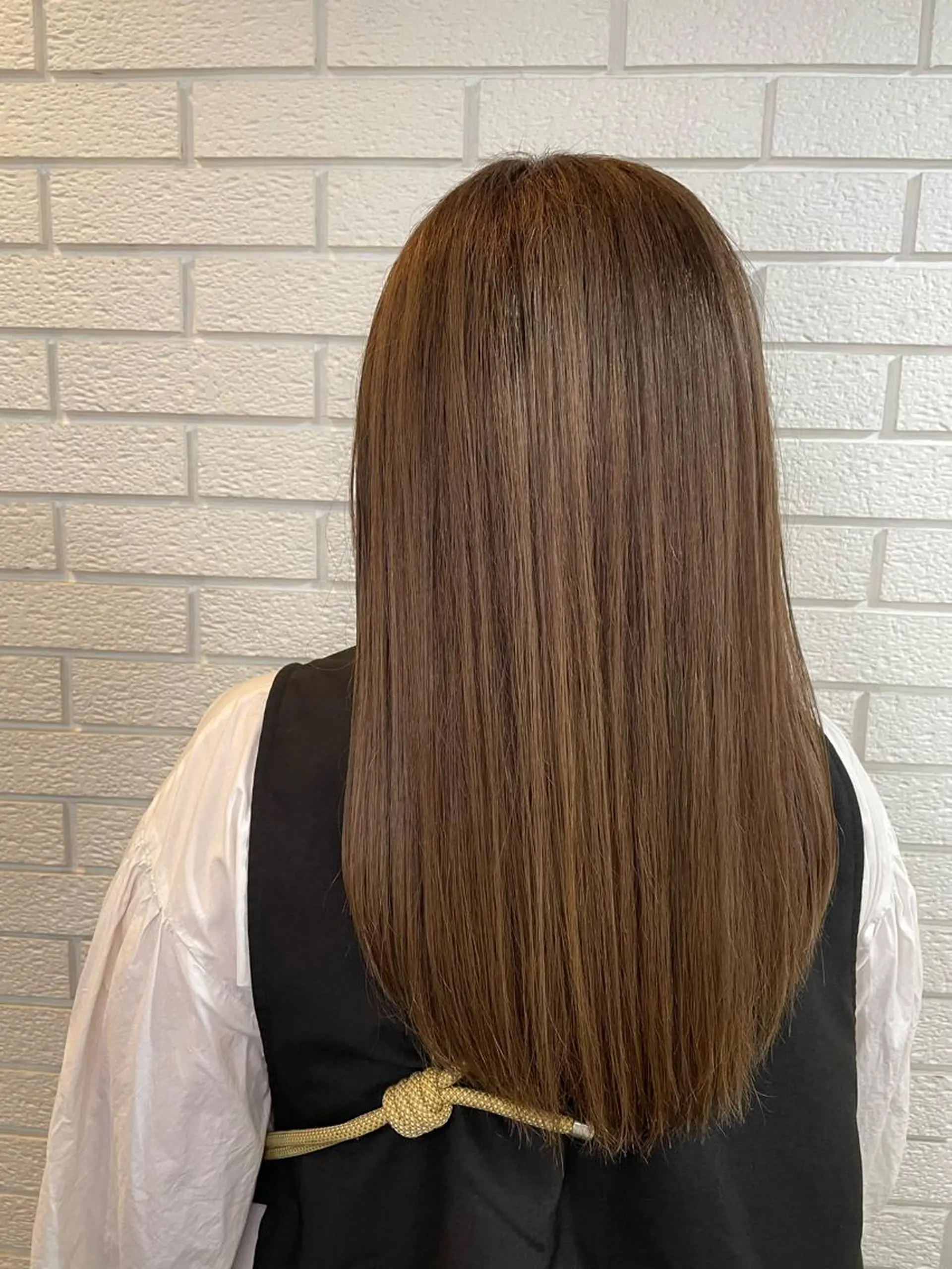 ロング カラー ベージュカラー 透明感カラー トリートメント ニュアンスデザイン✄ YOU♡のヘアスタイル