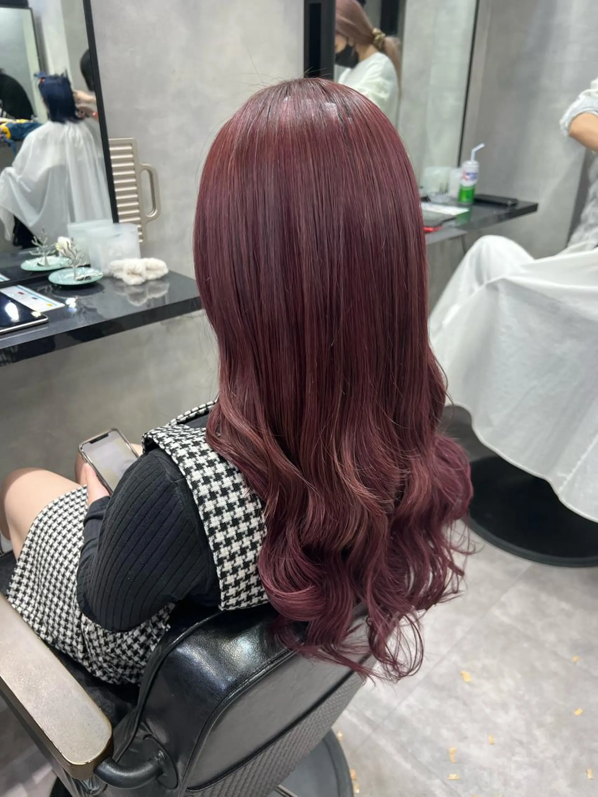ロング カラー ヘアアレンジ シールエクステ アディクシーカラー アッシュ バレイヤージュ ベージュカラー カット ヘアカラー エクステ ar+ ❤︎ maiのヘアスタイル