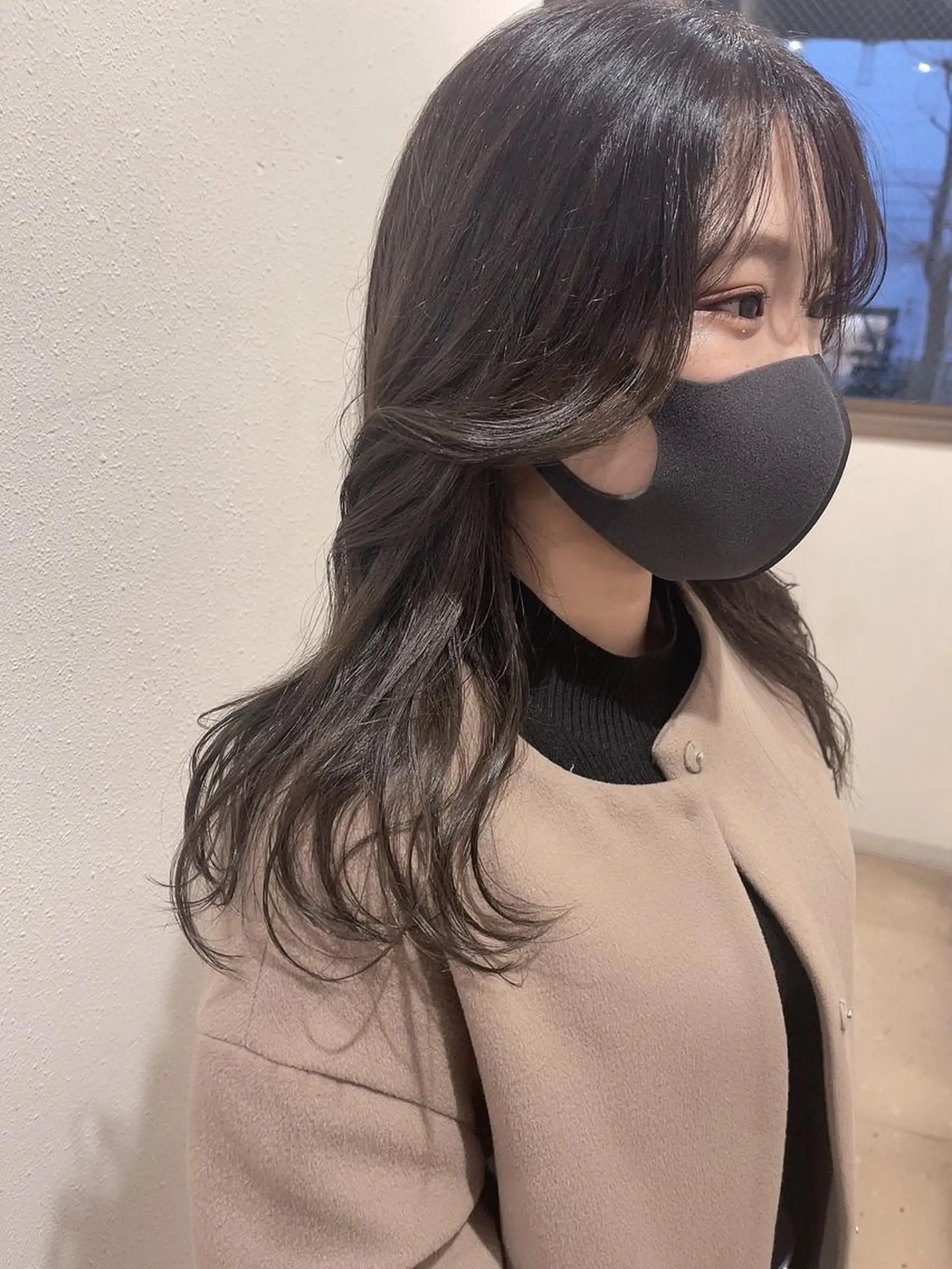 セミロング カット ヘアカラー 韓国 / 中国ヘア 🦋Noniのヘアスタイル