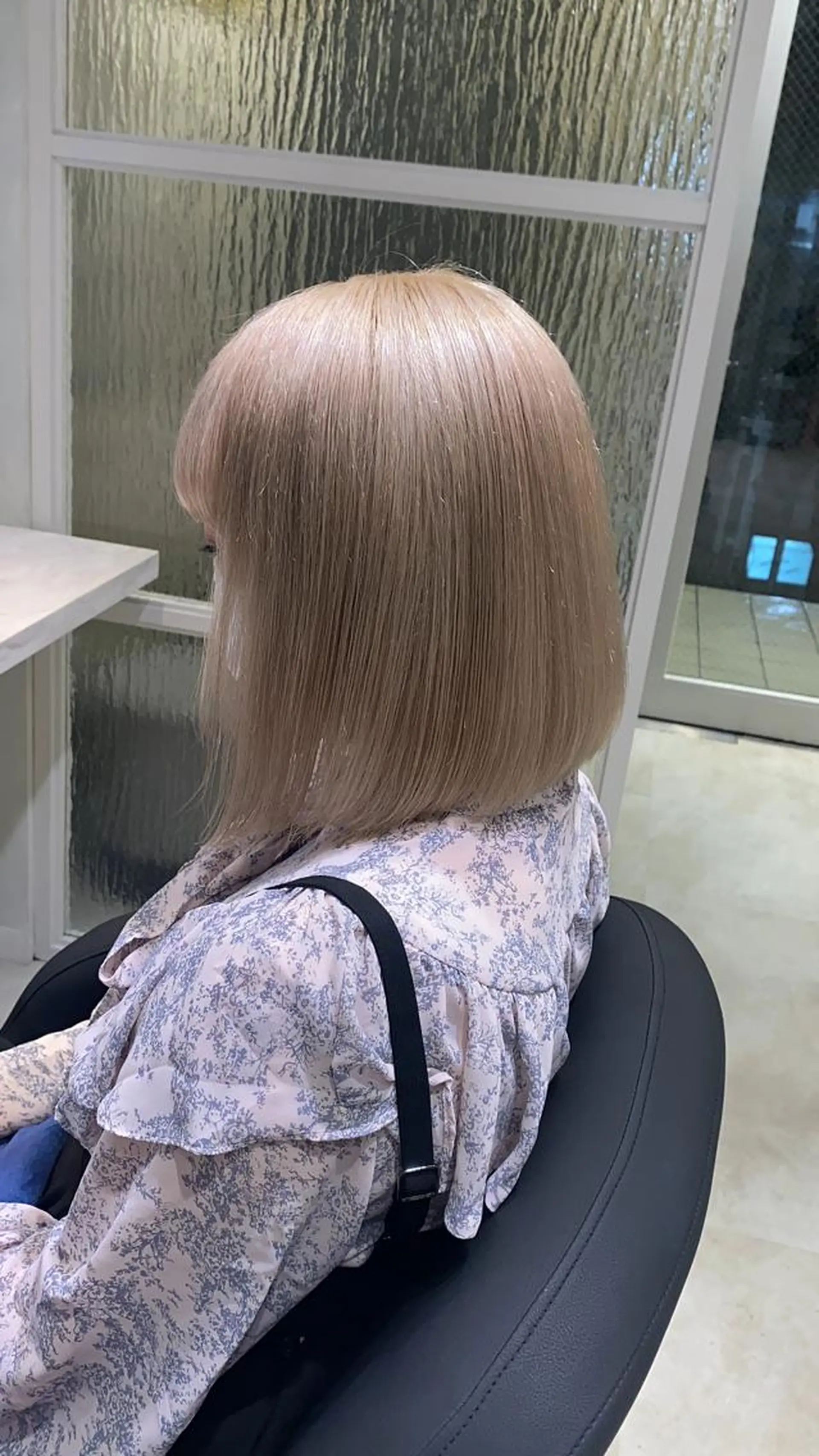 ミディアム カラー ヘアカラー トリートメント THESALONS所属・🤍ブリーチカラー /寄田龍樹🤍のヘアスタイル