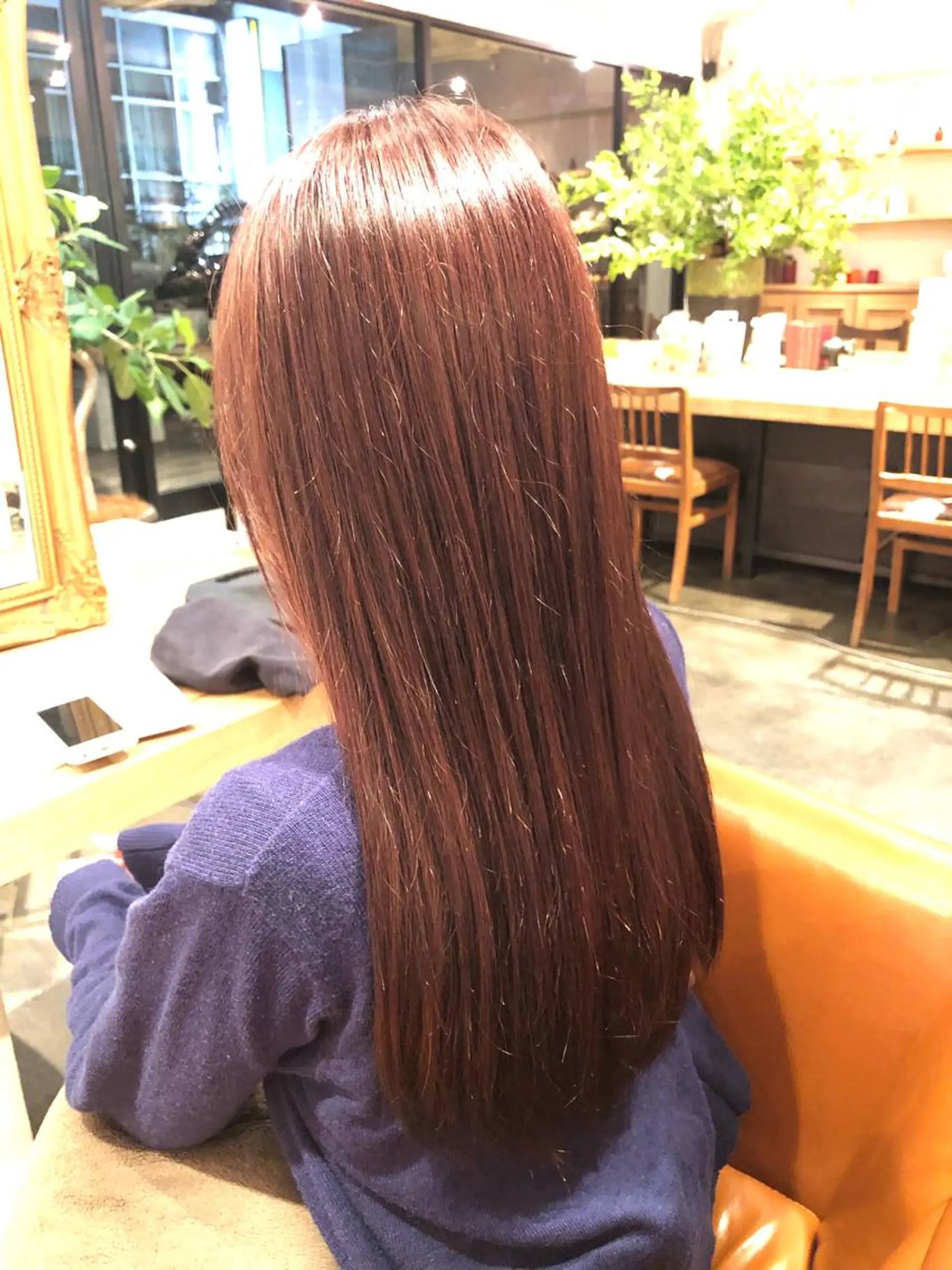 ロング カラー 韓国風カット/ 髪質改善 黒崎のヘアスタイル