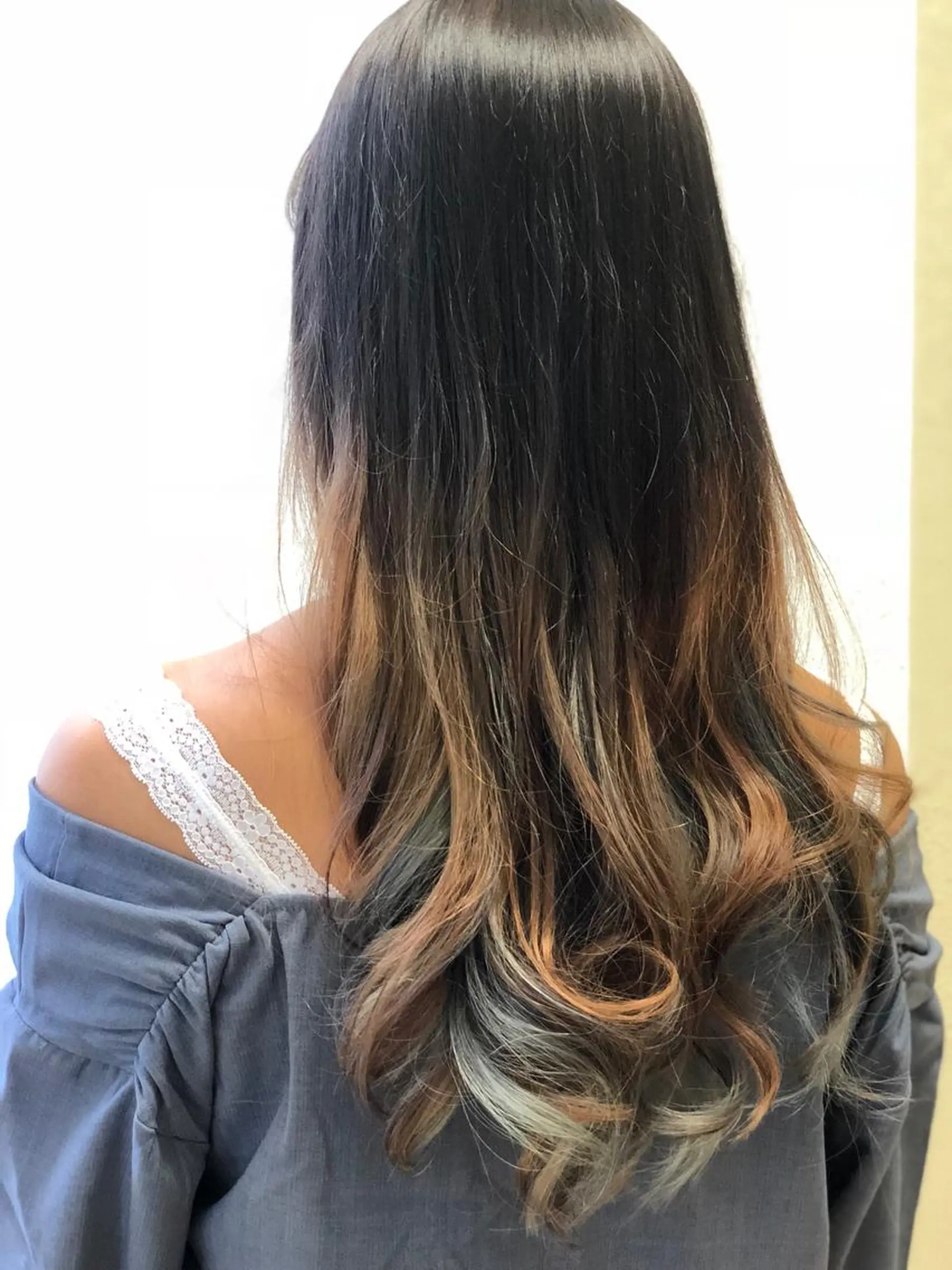 セミロング カラー グラデーションカラー カット ヘアカラー トリートメント 🌸Cielo🌸 KENのヘアスタイル