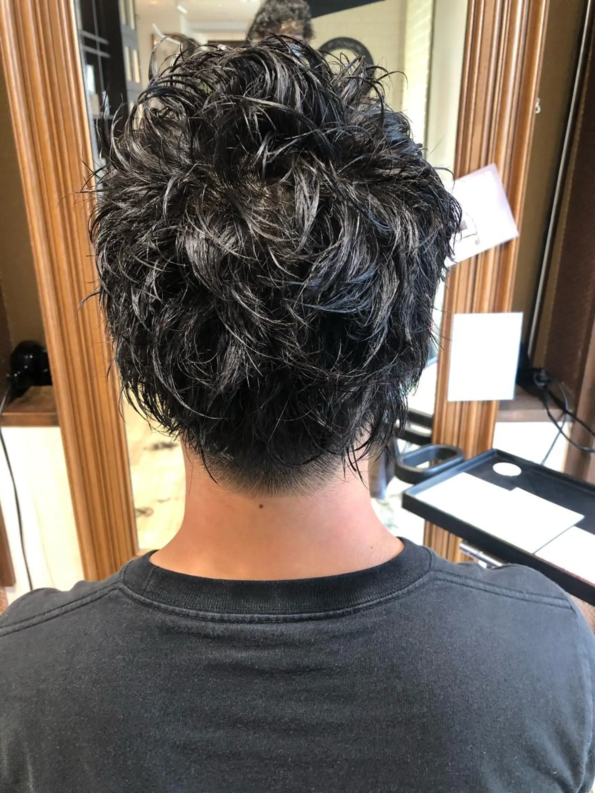 ショート パーマ メンズ メンズパーマ/ スパイキー/神田正紀のヘアスタイル