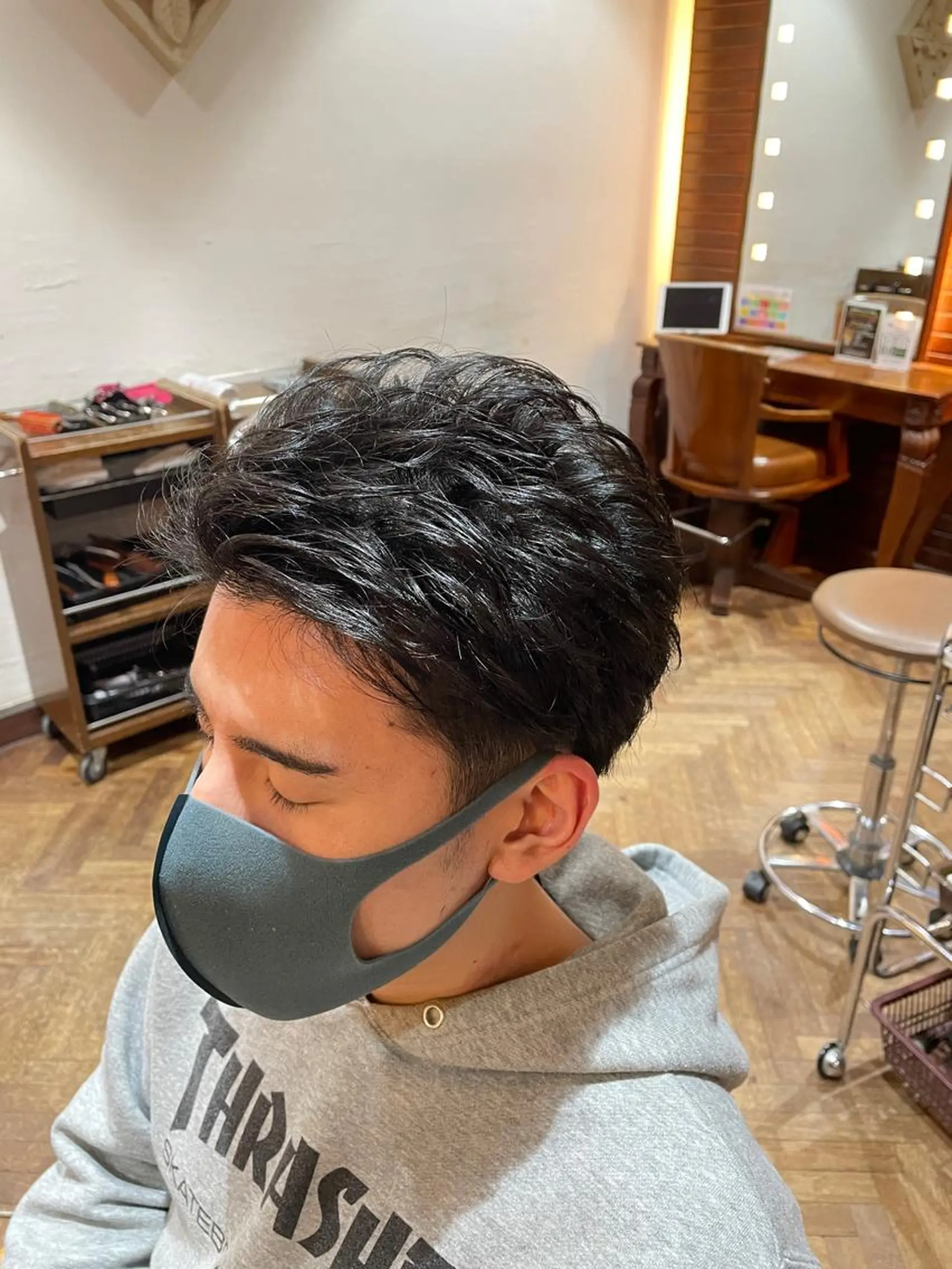 メンズ メンズパーマ stylist YUTOのヘアスタイル