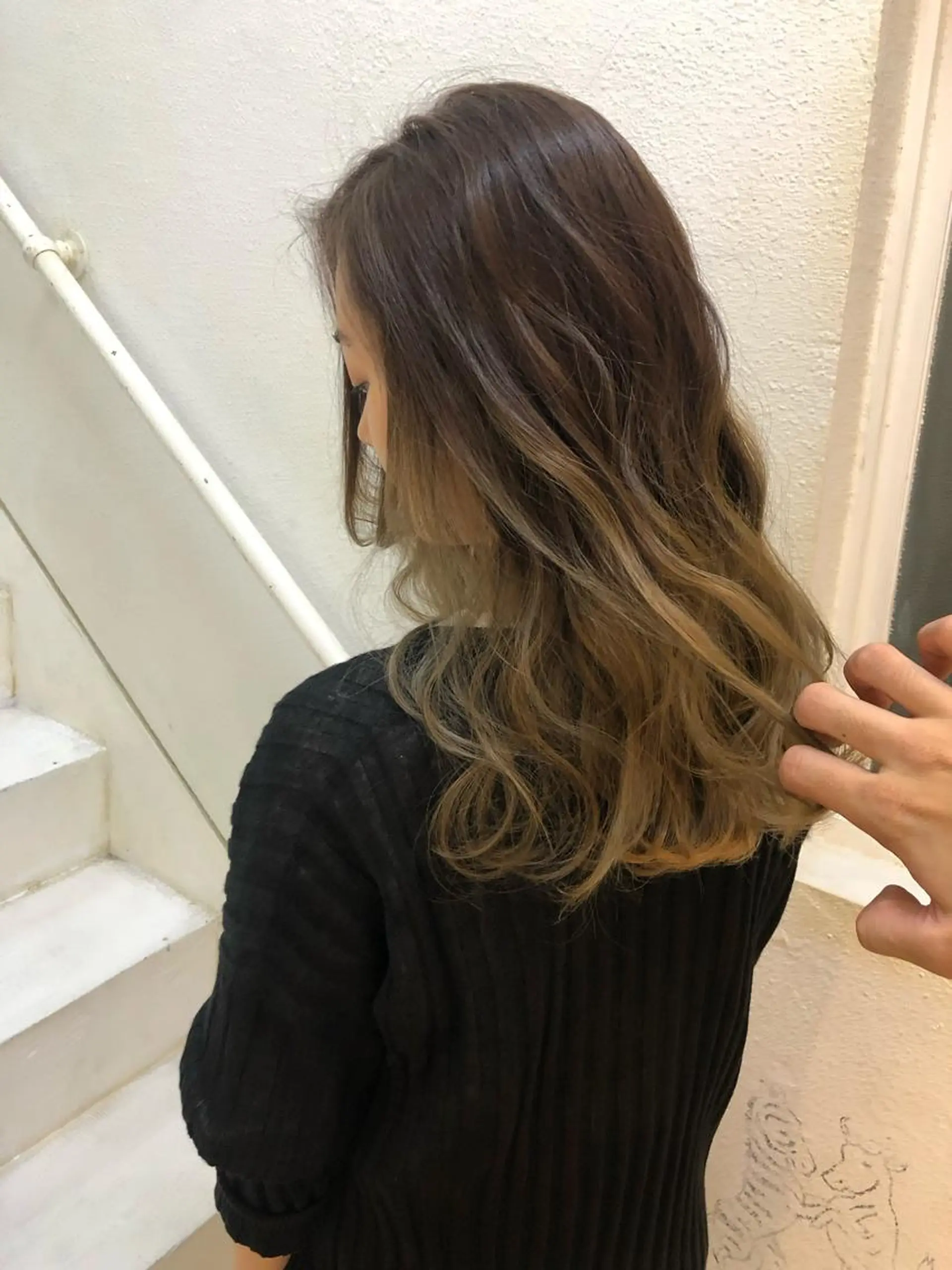 ミディアム カラー ブリーチ 透明感カラー ブリーチなしカラー FLEUR by little所属・🌸モテヘア🌸 ﾀﾞｲﾁのヘアスタイル