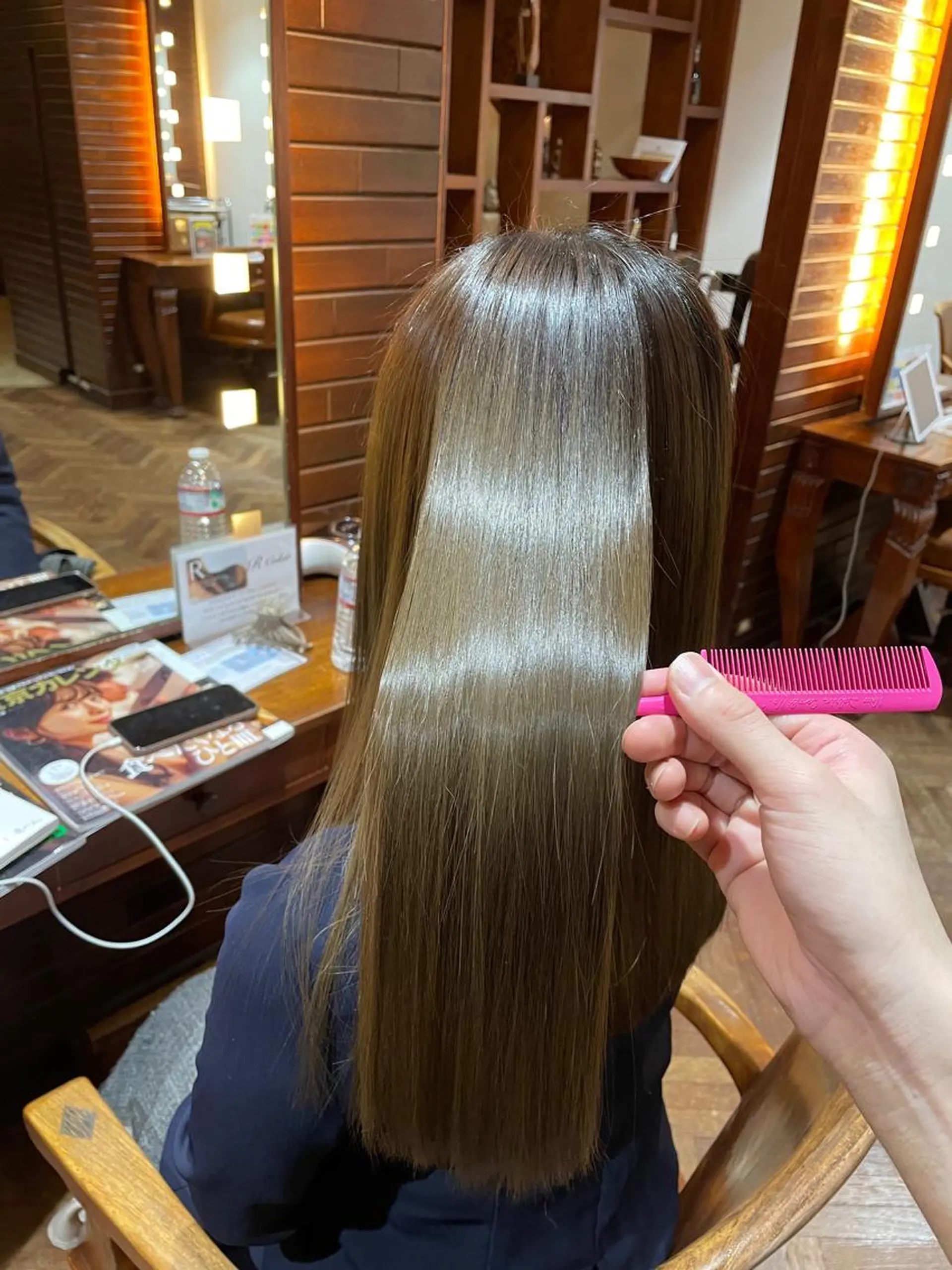 ロング トリートメント 酸熱トリートメント stylist YUTOのヘアスタイル