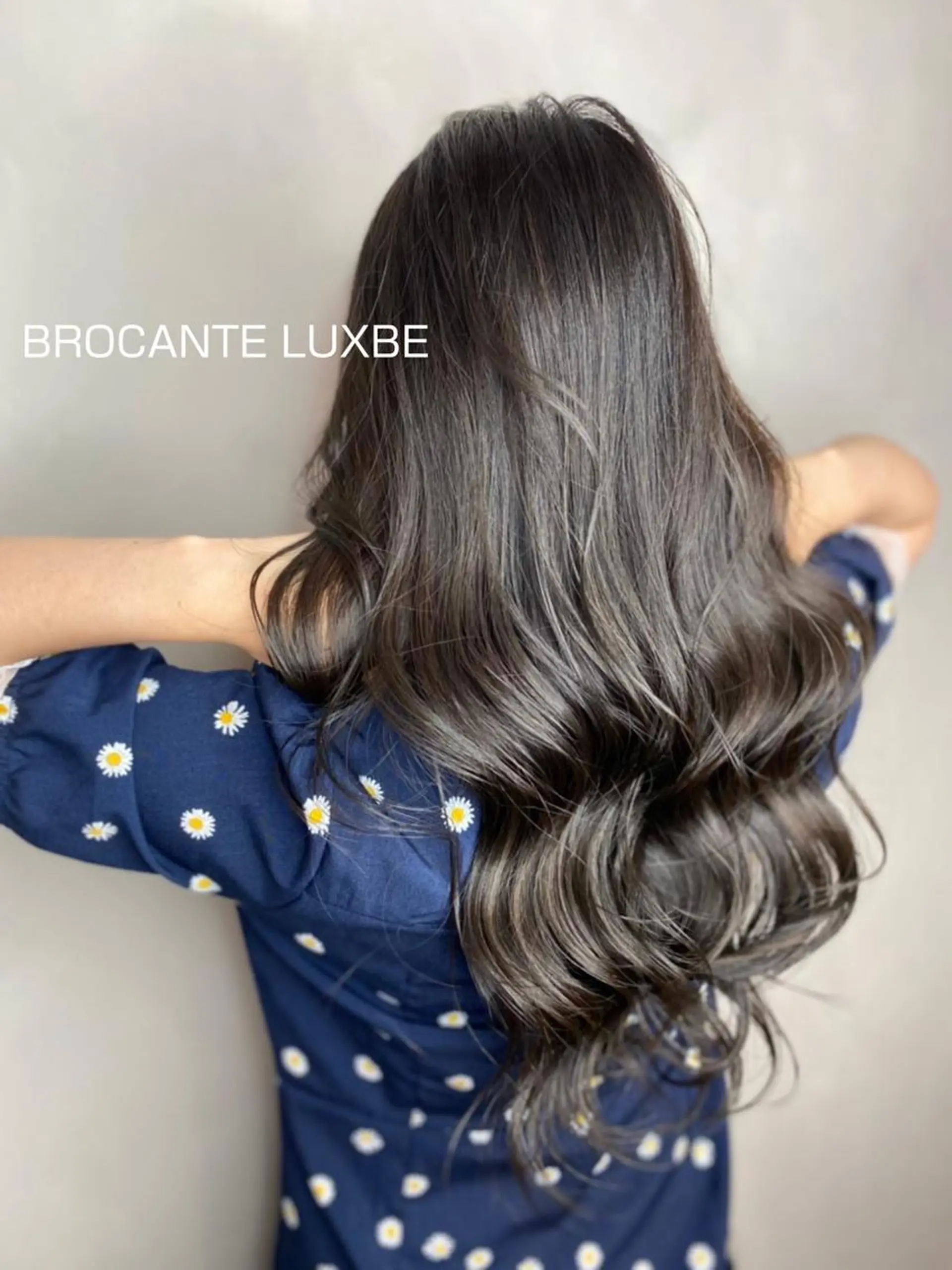 ロング カラー アディクシーカラー 透明感カラー エギョモリ ヨシンモリ 韓国風ヘア カット ヘアカラー トリートメント BROCANTE✂︎ karasawa.nのヘアスタイル