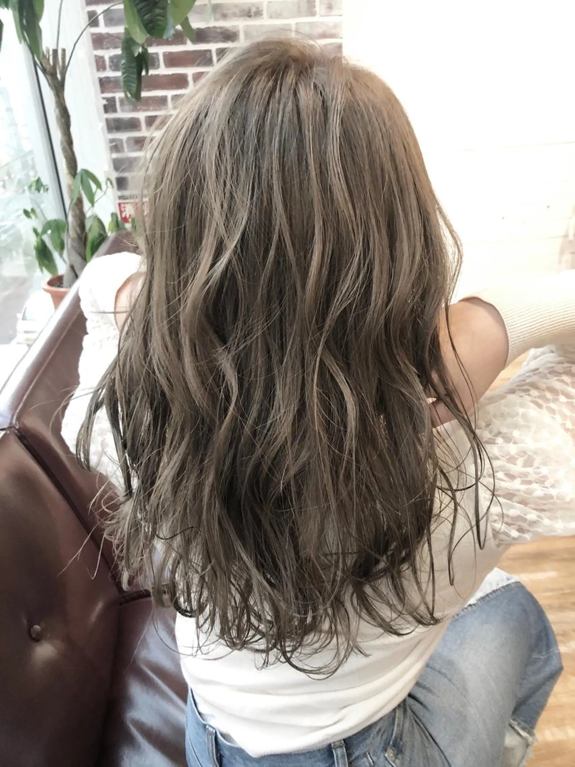 ロング カラー カット ヘアカラー 木下大地 HAIR  Oneのヘアスタイル