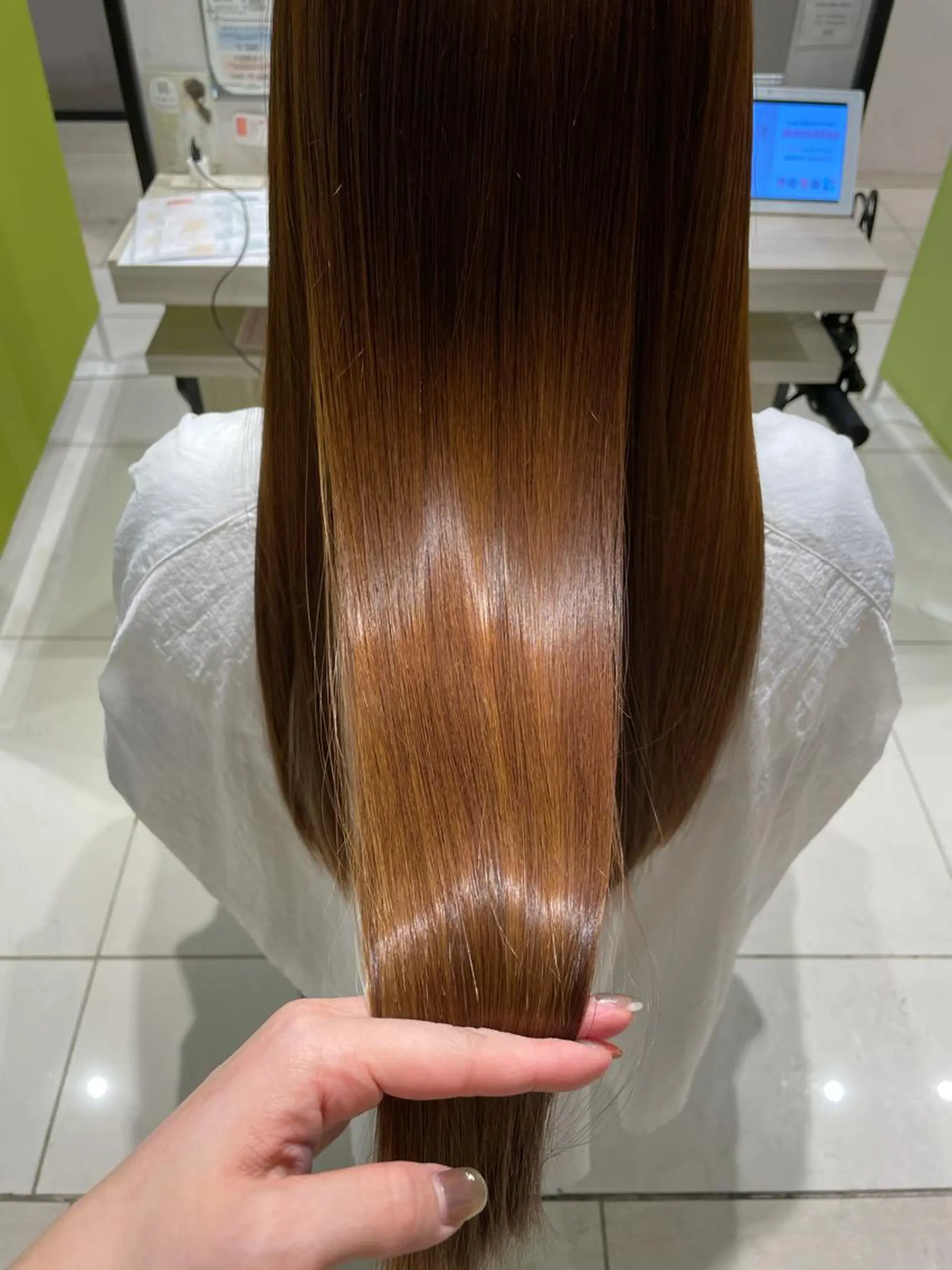 ロング カラー トリートメント Ma ruのヘアスタイル