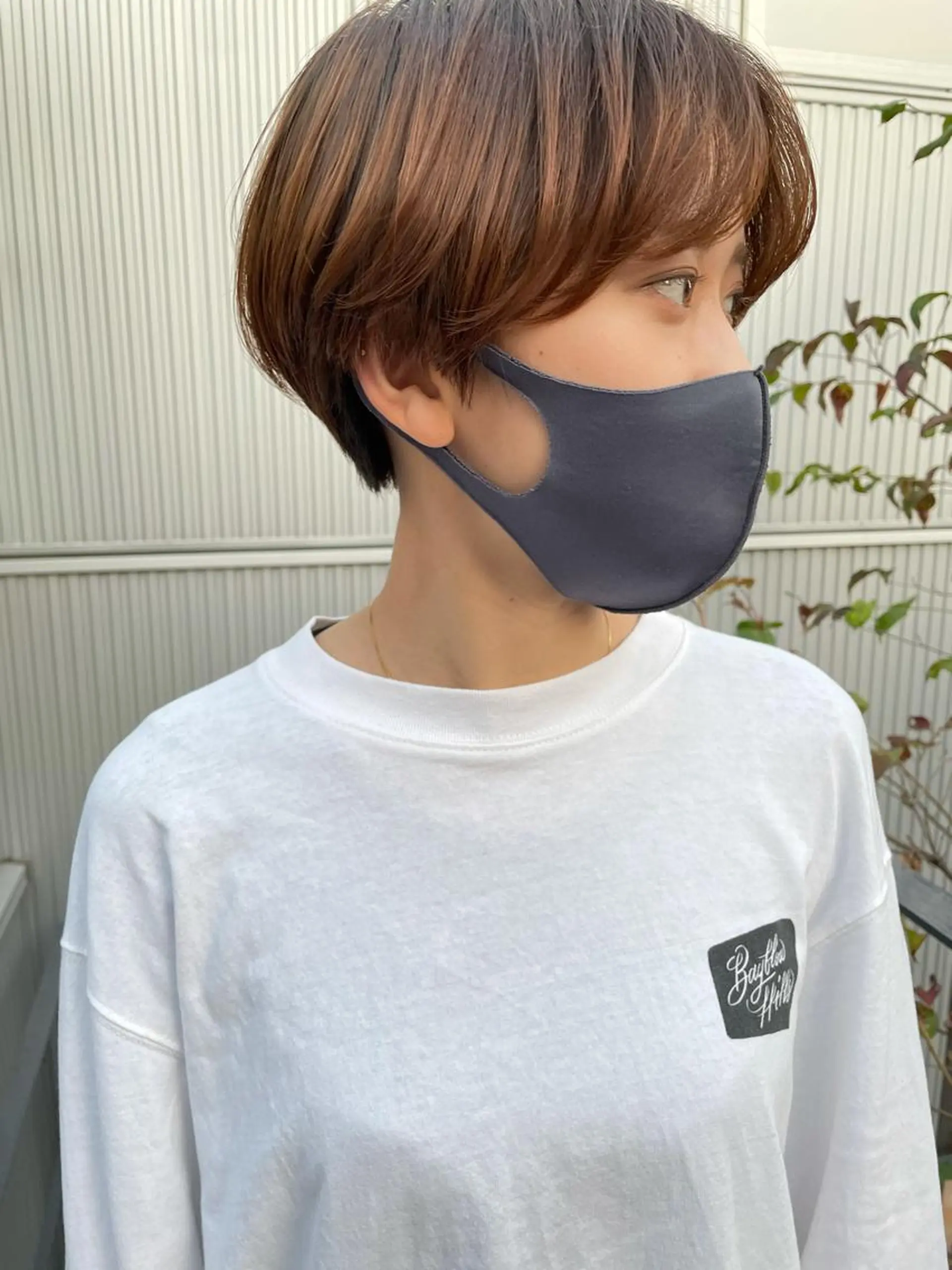 ショート カット 藤井 みなみのヘアスタイル
