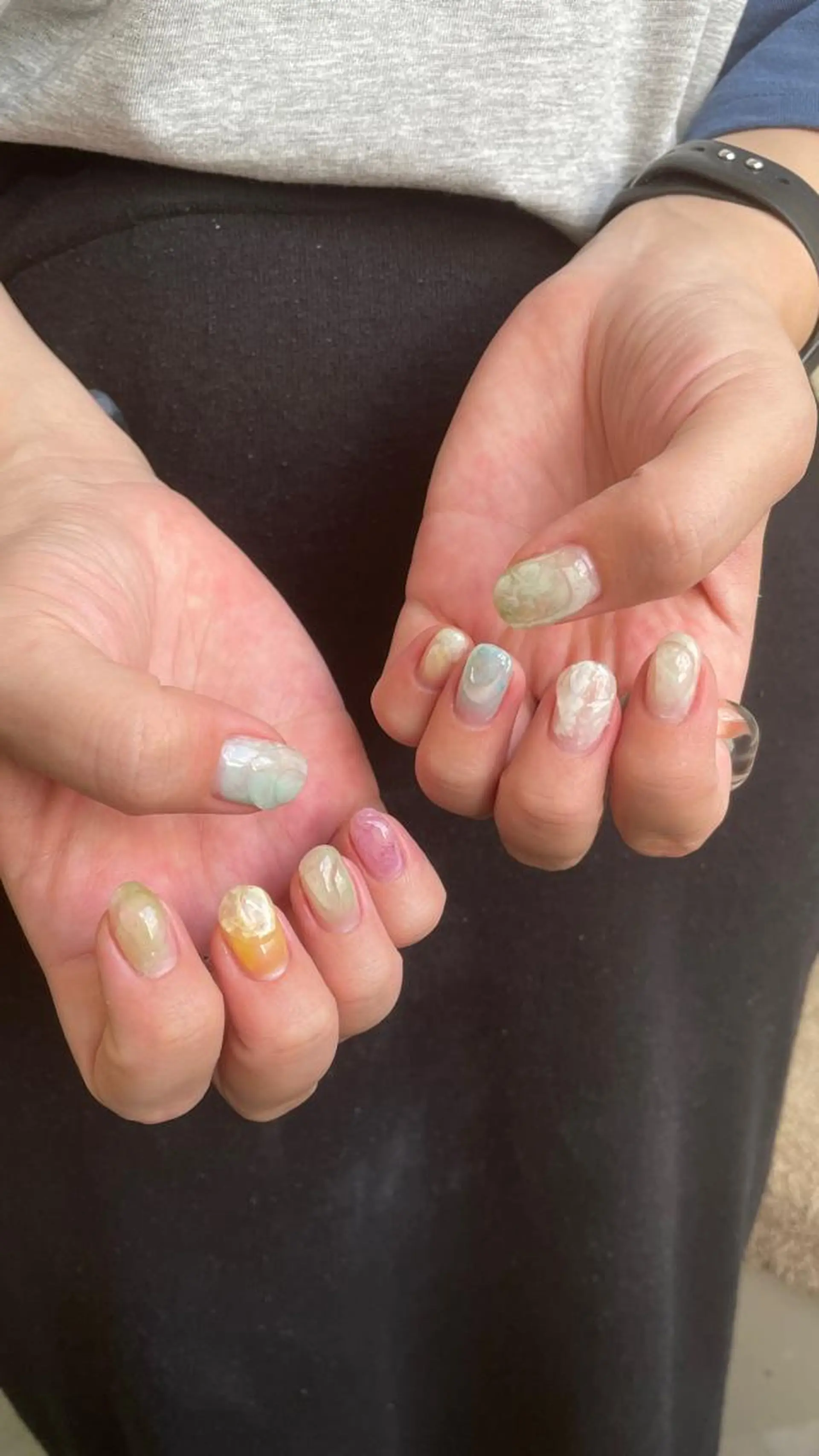 ネイル 栗田 ゆう子のネイルデザイン