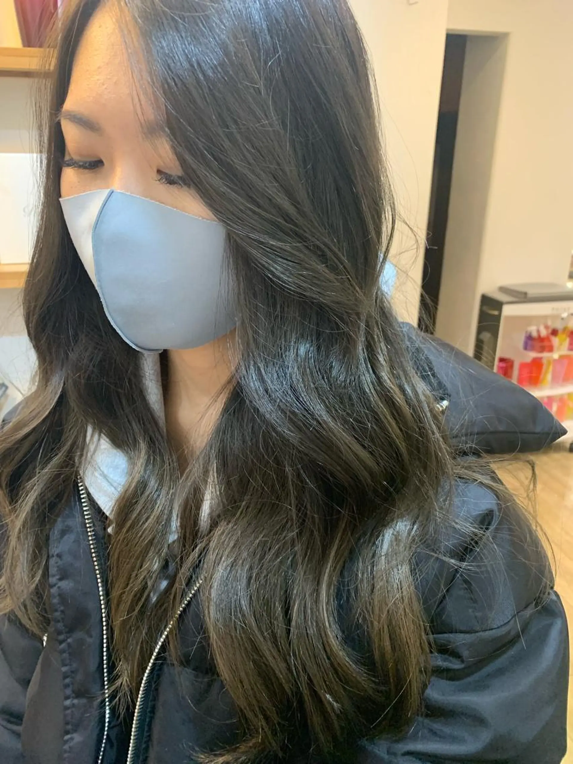 ロング カラー ショート/ボブ/透明 感カラー/高橋あみのヘアスタイル