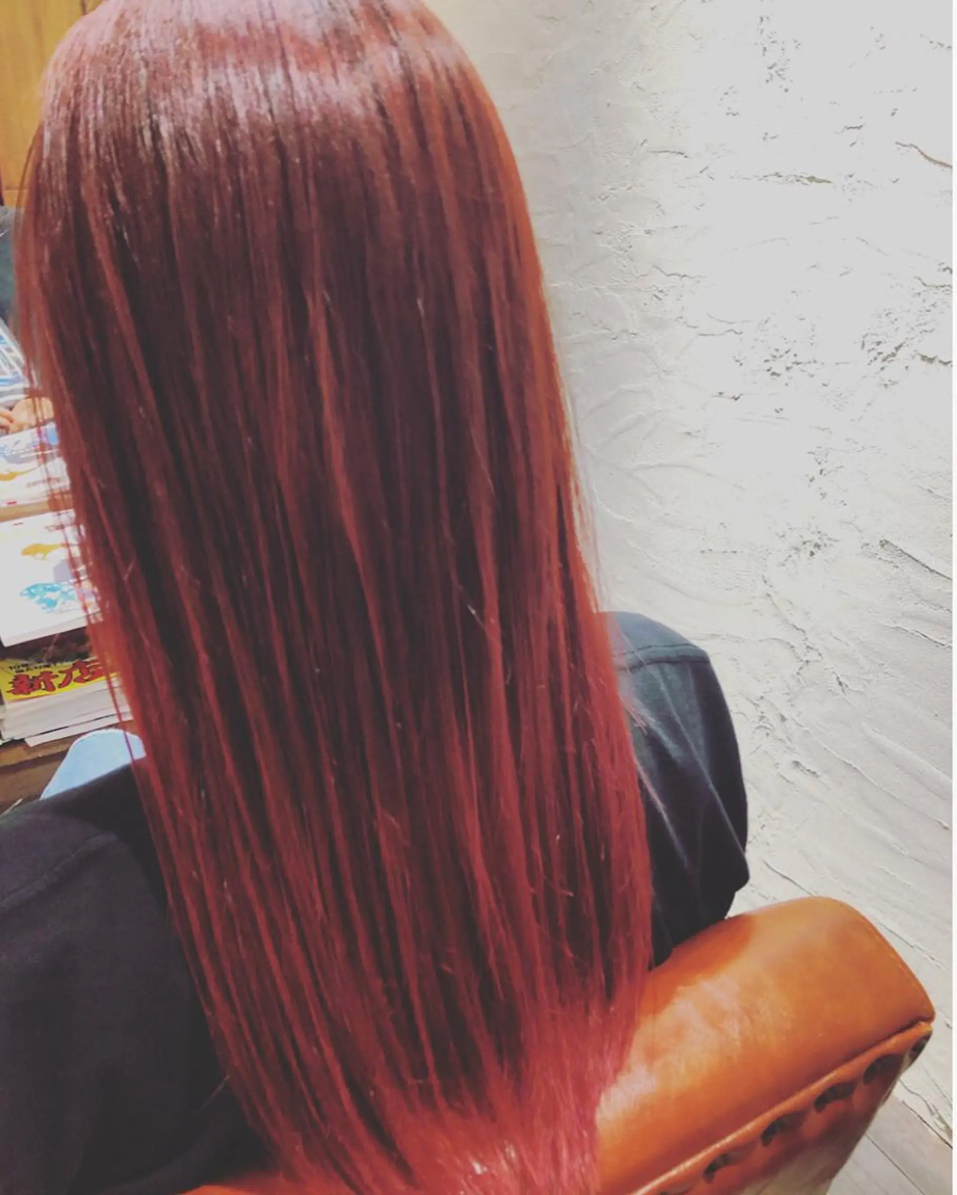 セミロング ヘアカラー トリートメント uti所属・菊池 幹のヘアスタイル