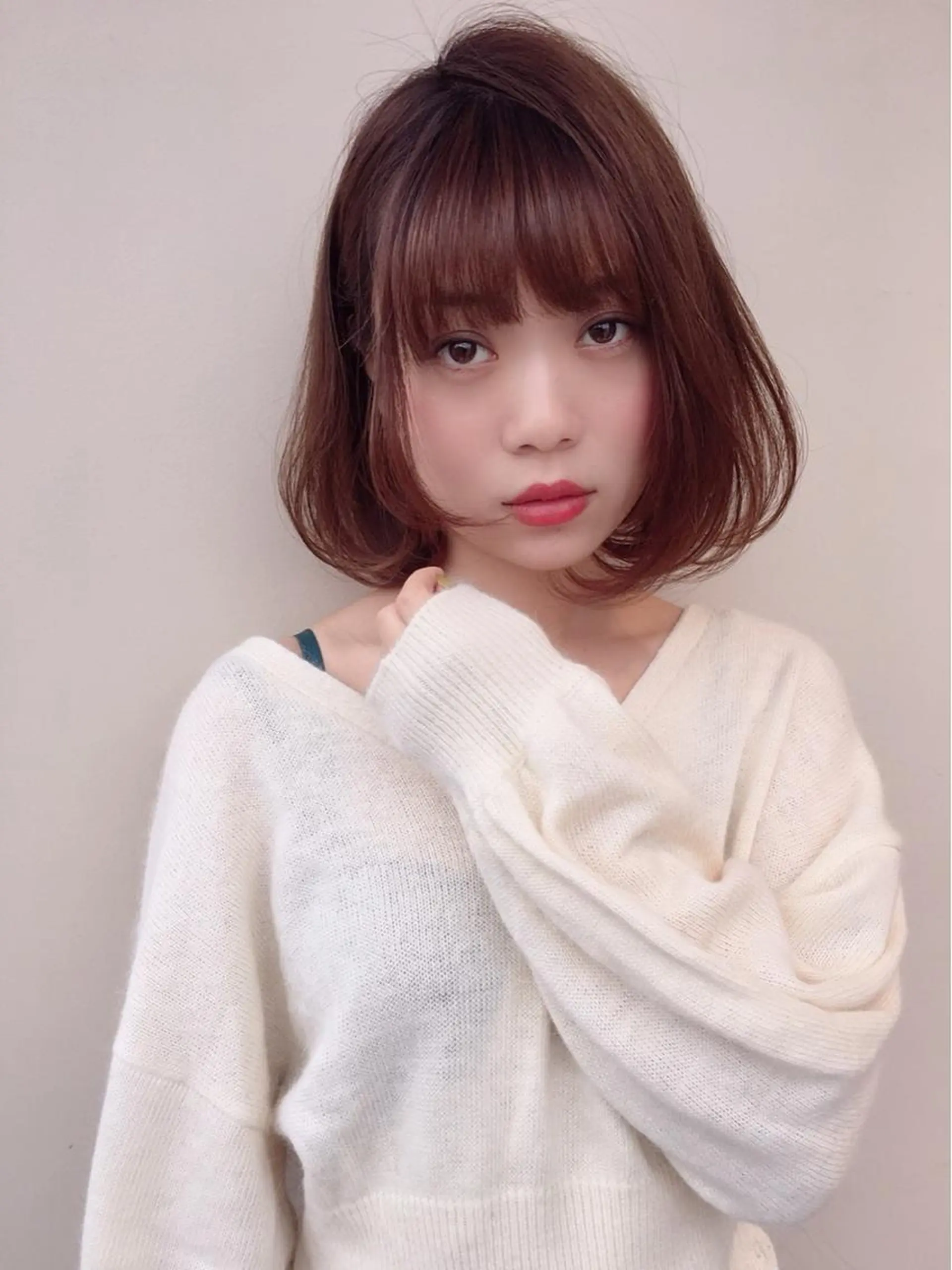 ショート ボブ 小顔カット 【愛され小顔カット】 YOSHIKIヘアのヘアスタイル