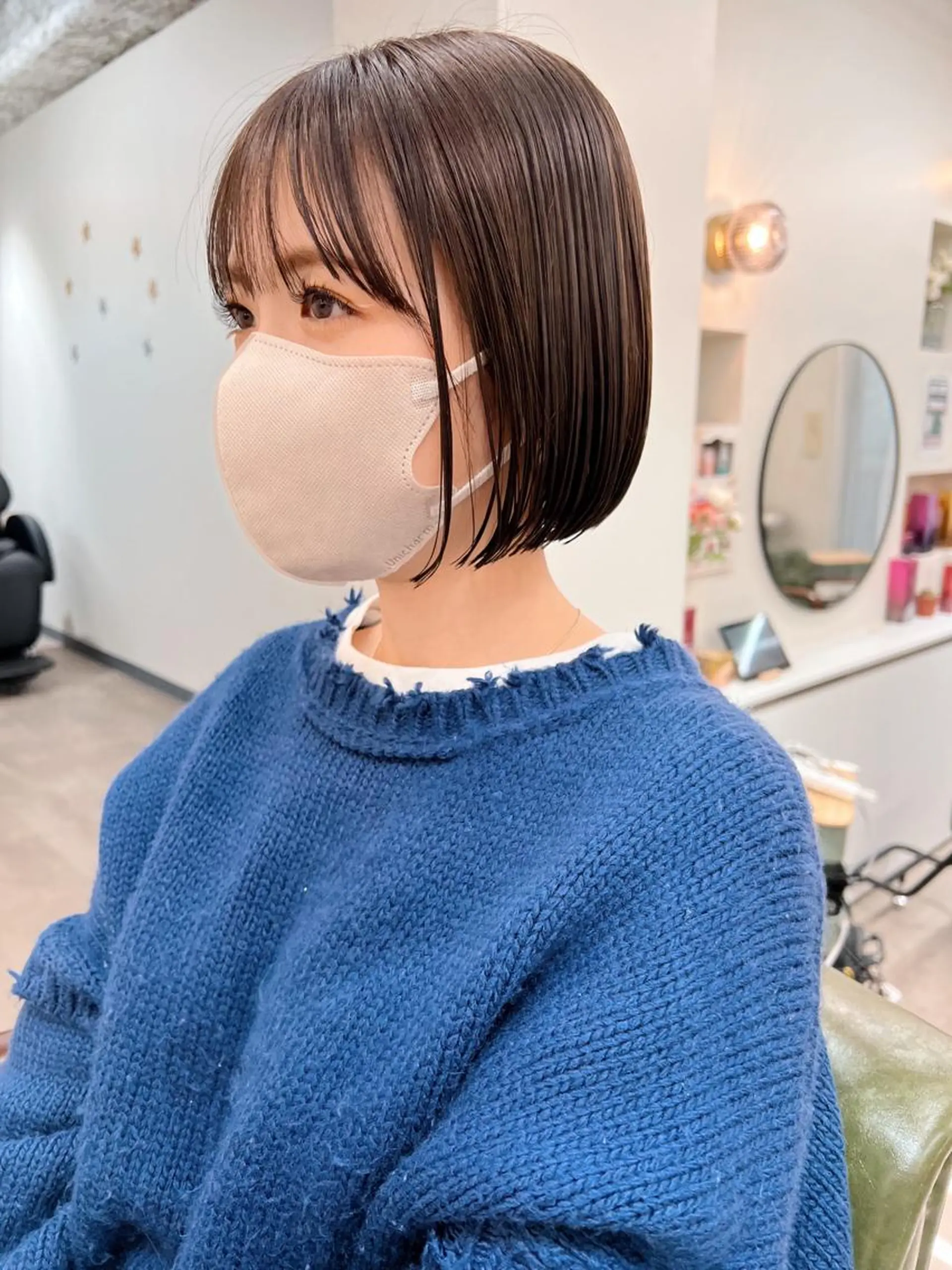 ショート カラー カット特化柏駅 徒歩3分LOUのヘアスタイル