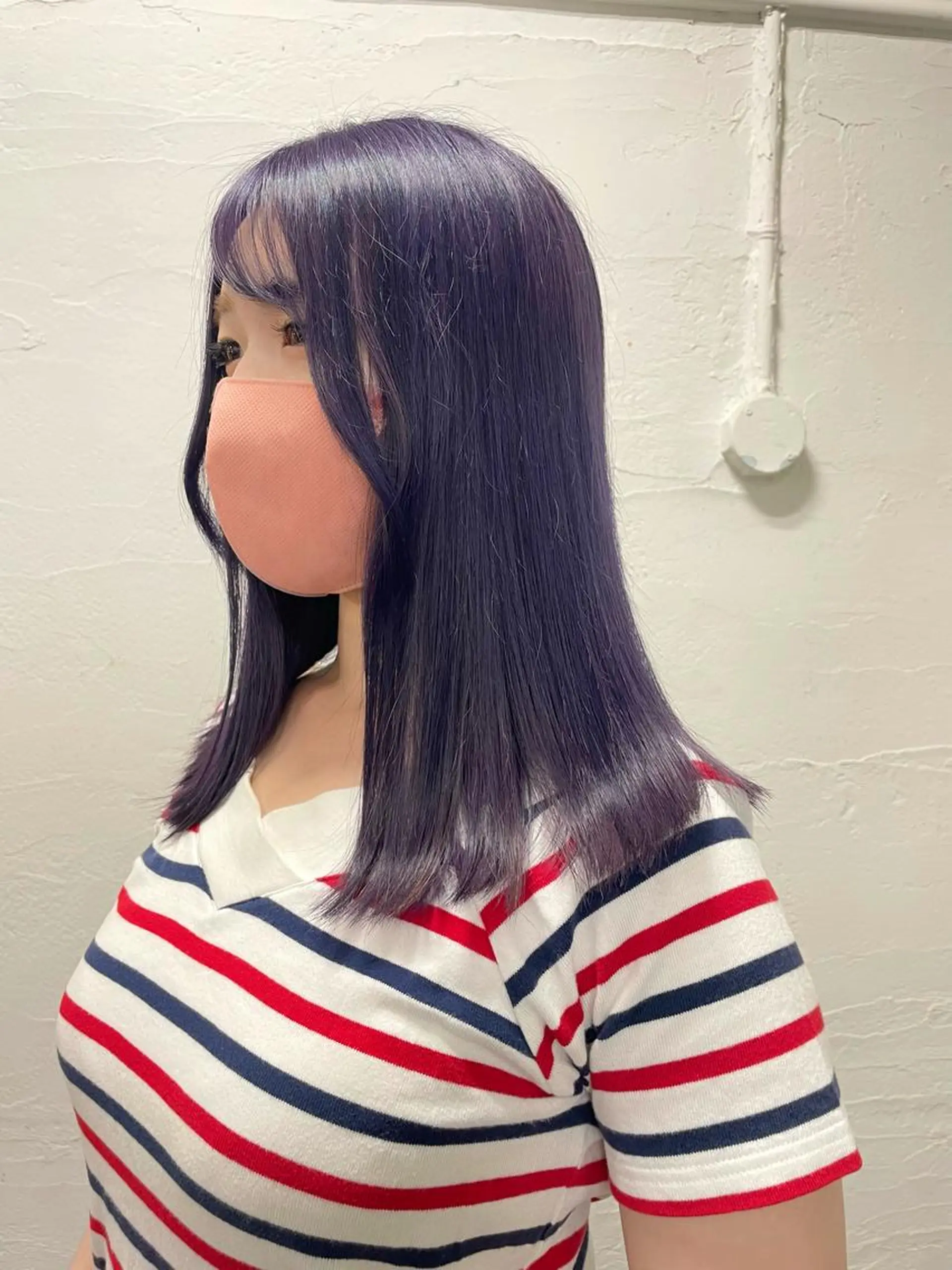 ミディアム カラー トリートメント ケアパーマ/ブリーチ daisukeのヘアスタイル