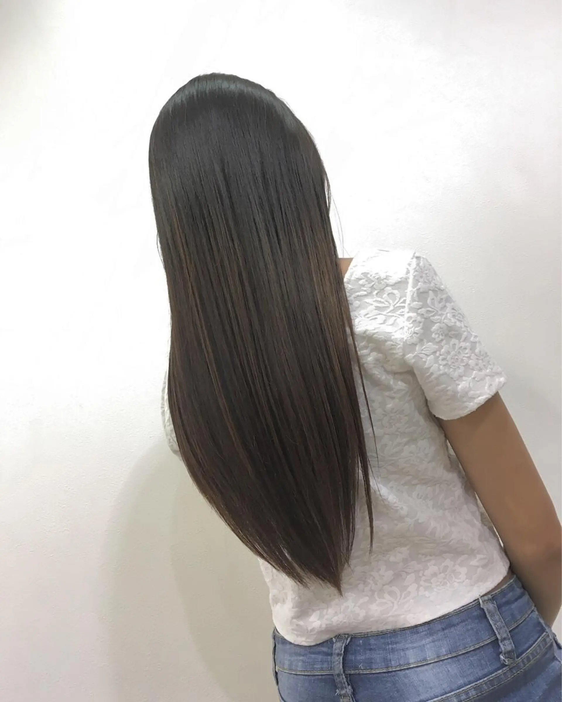ロング は まべのヘアスタイル