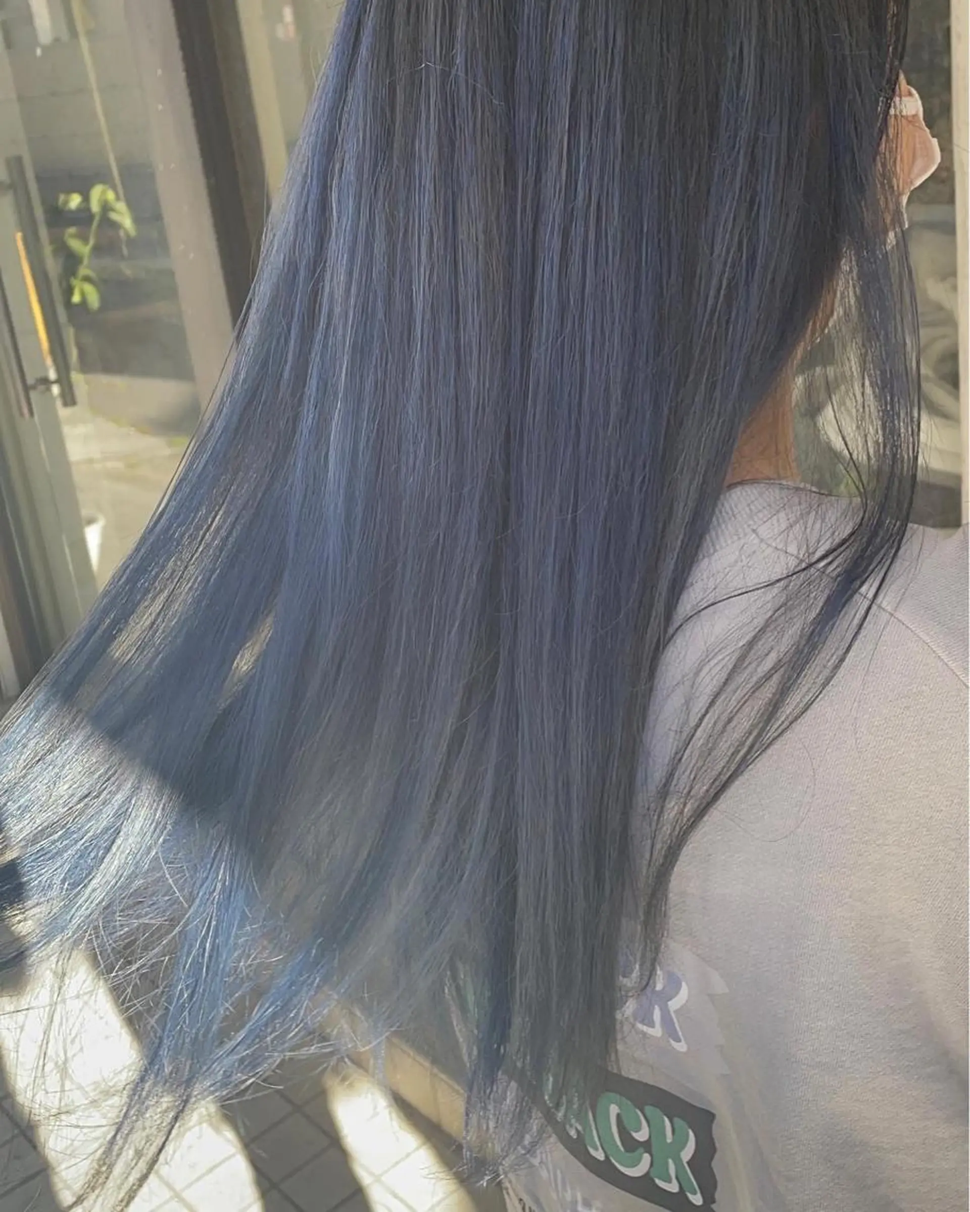 ロング カラー ブルーカラー ≫  𝟓 ¹/₄所属・mayo 🐄🌈のヘアスタイル