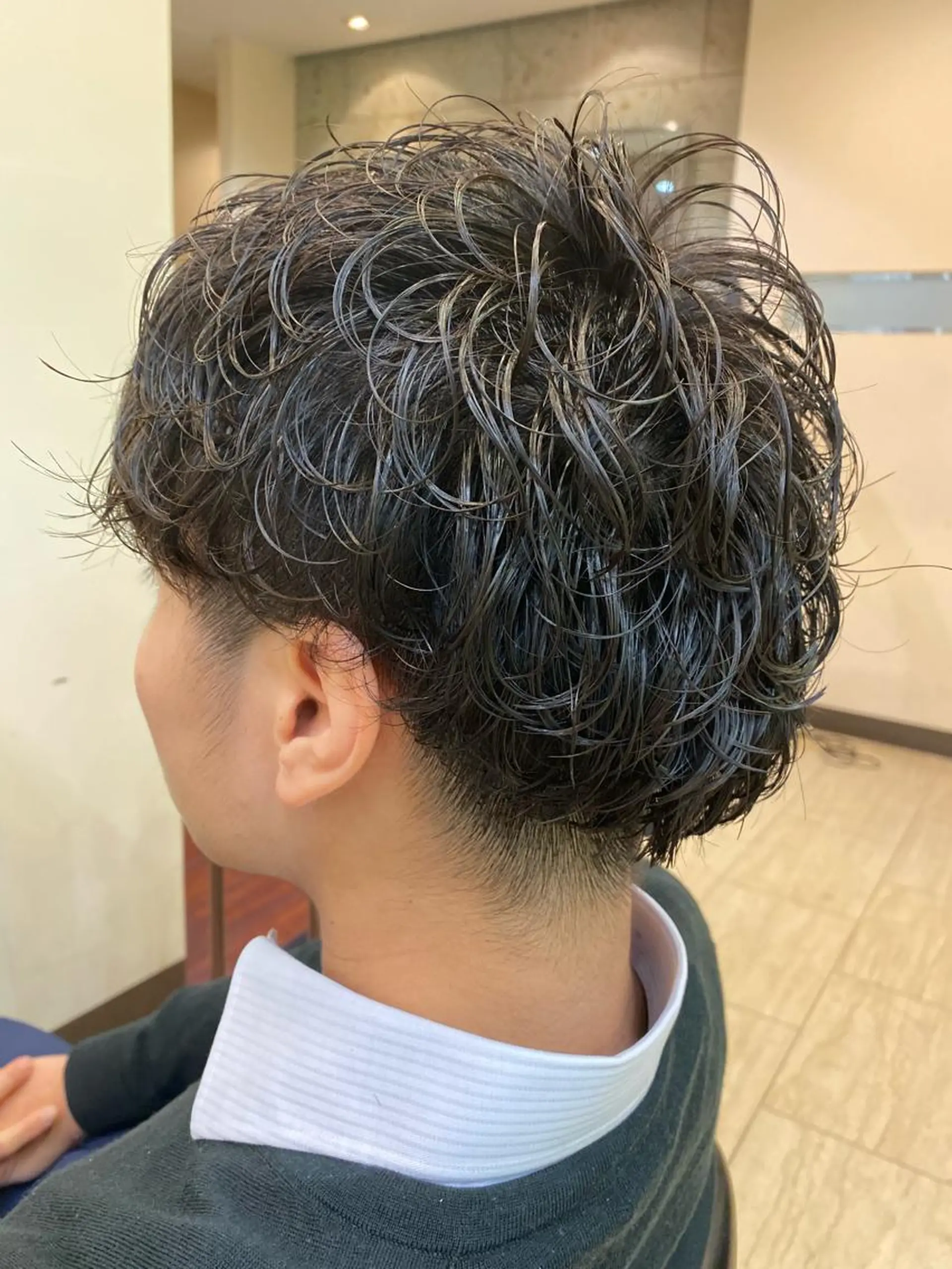 パーマ メンズ キッズ wa daのヘアスタイル