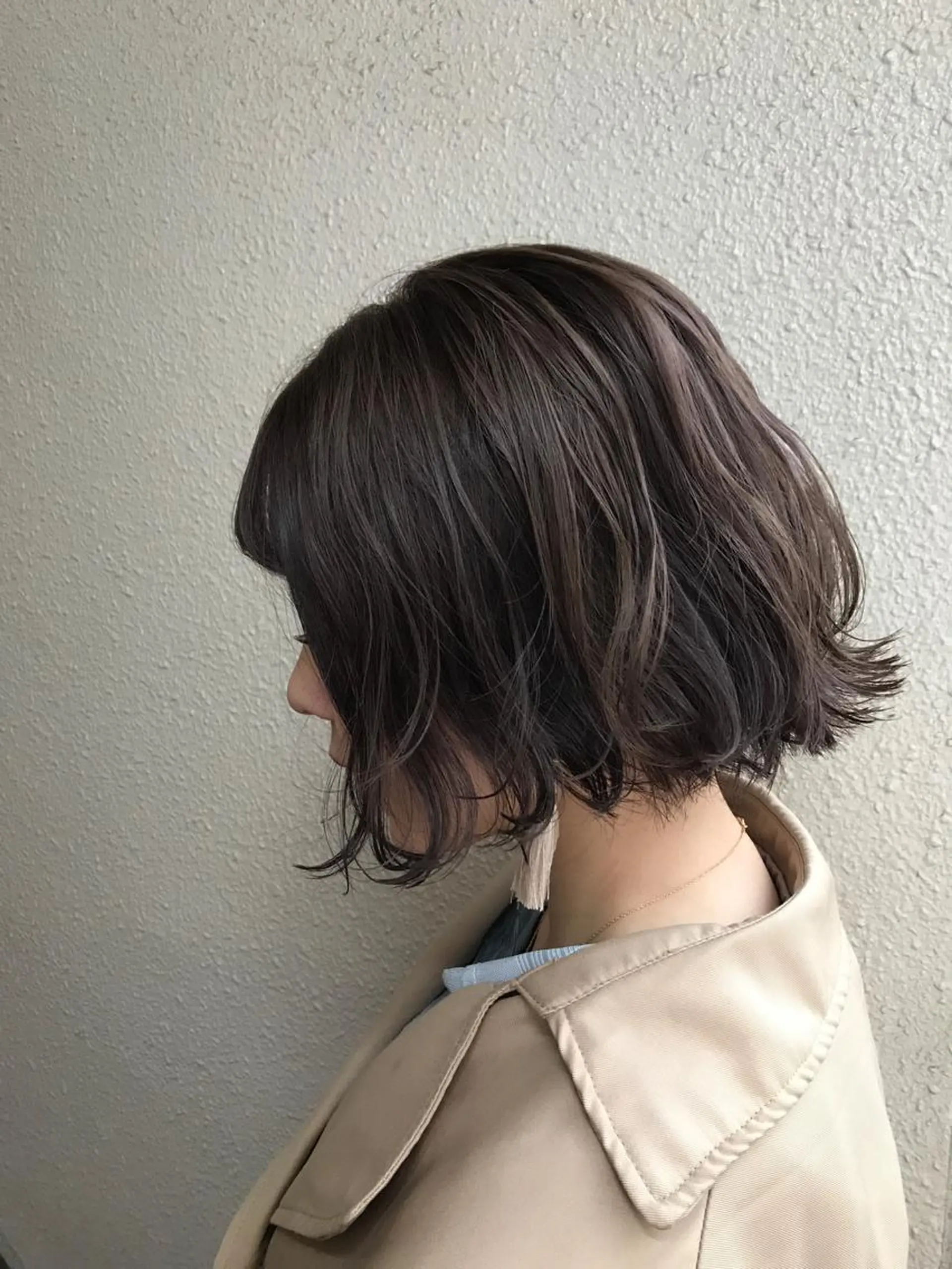 ショート カラー グレージュ カット ヘアカラー トリートメント 清水 ちひろ ✄トップスタイリストのヘアスタイル
