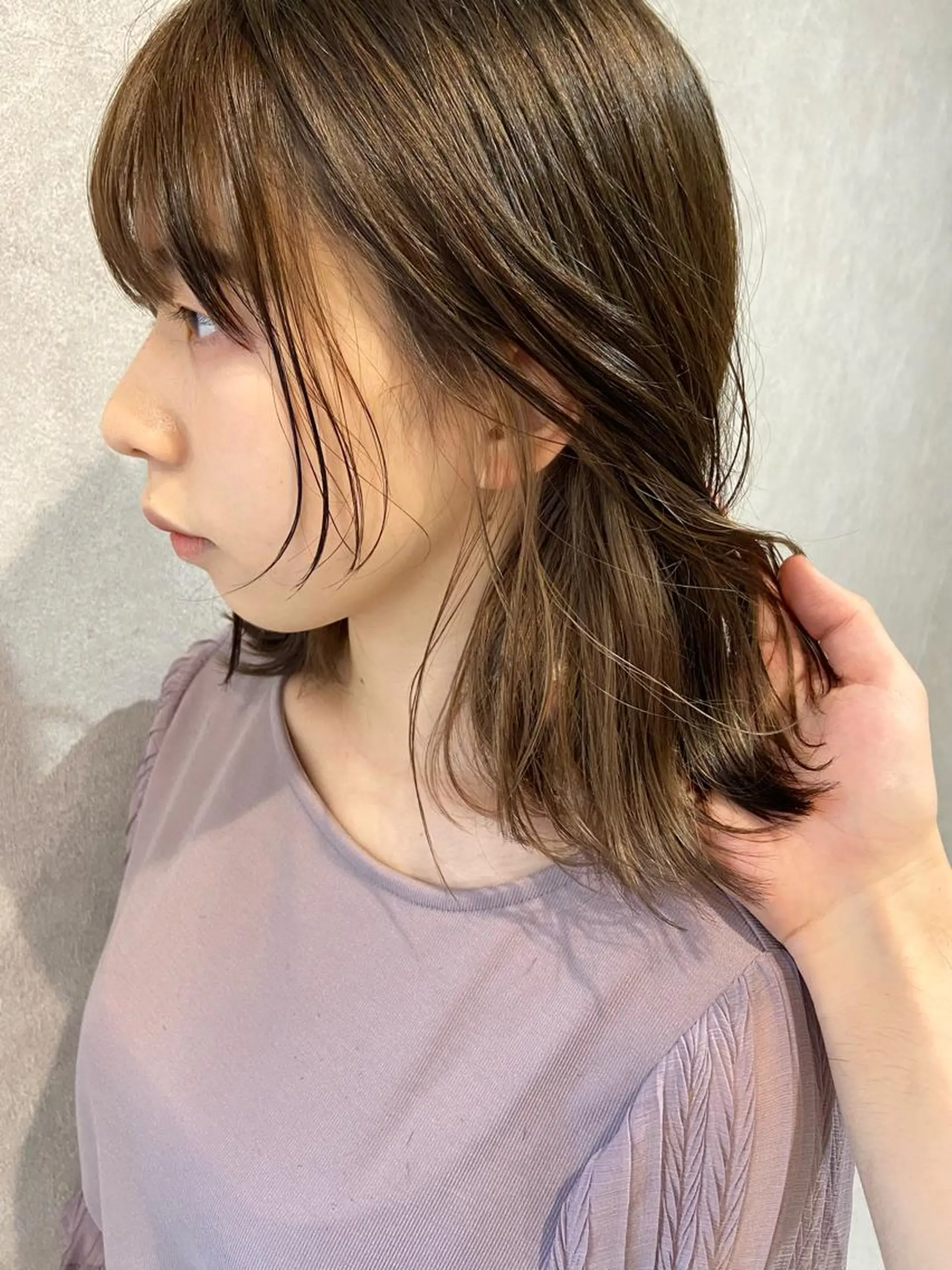 カラー バレイヤージュ ベージュカラー ブリーチ ケアブリーチ ダブルカラー TECHRISE刈谷所属・田中 大貴のヘアスタイル