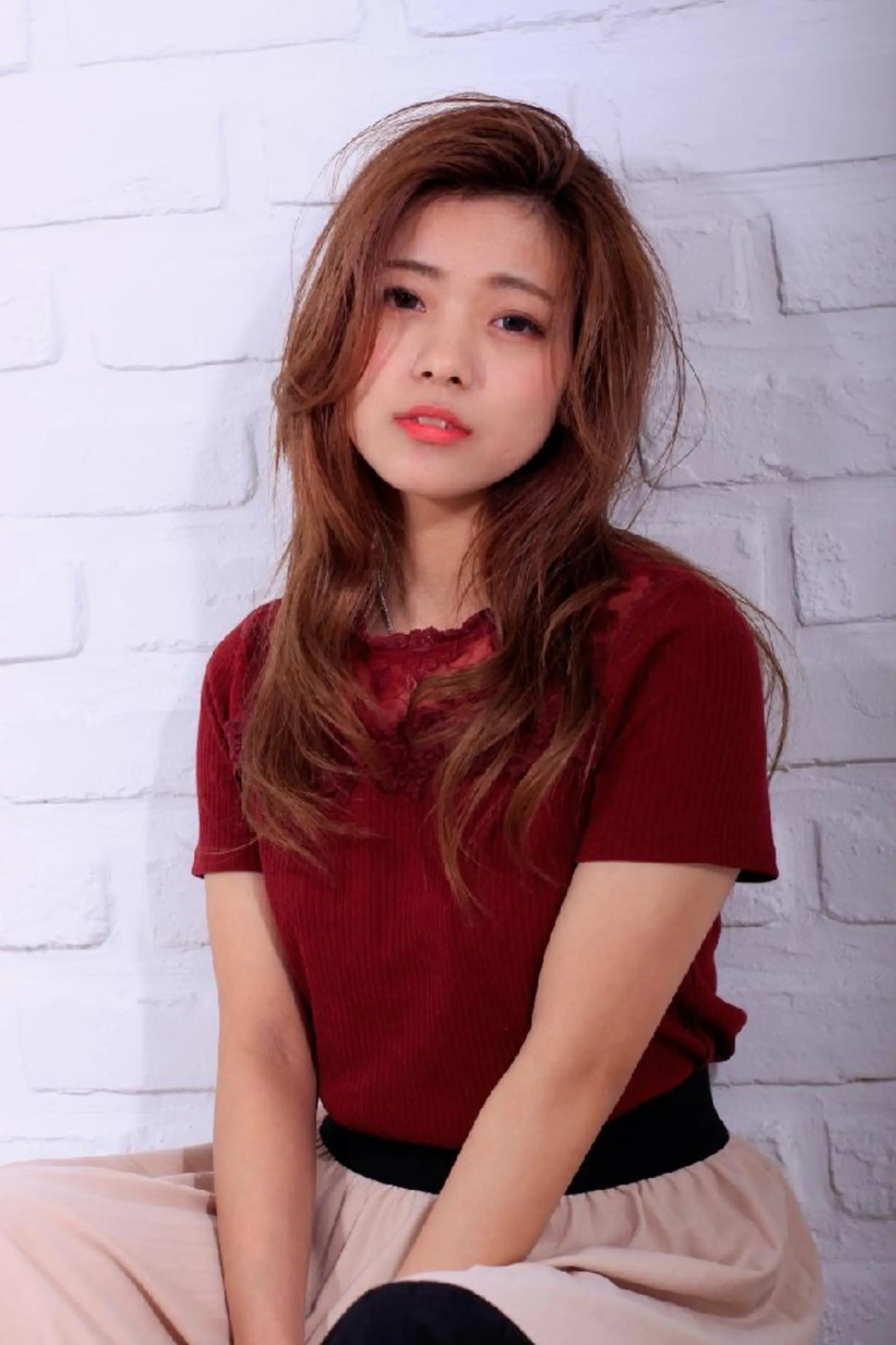 ロング 染野 匠のヘアスタイル