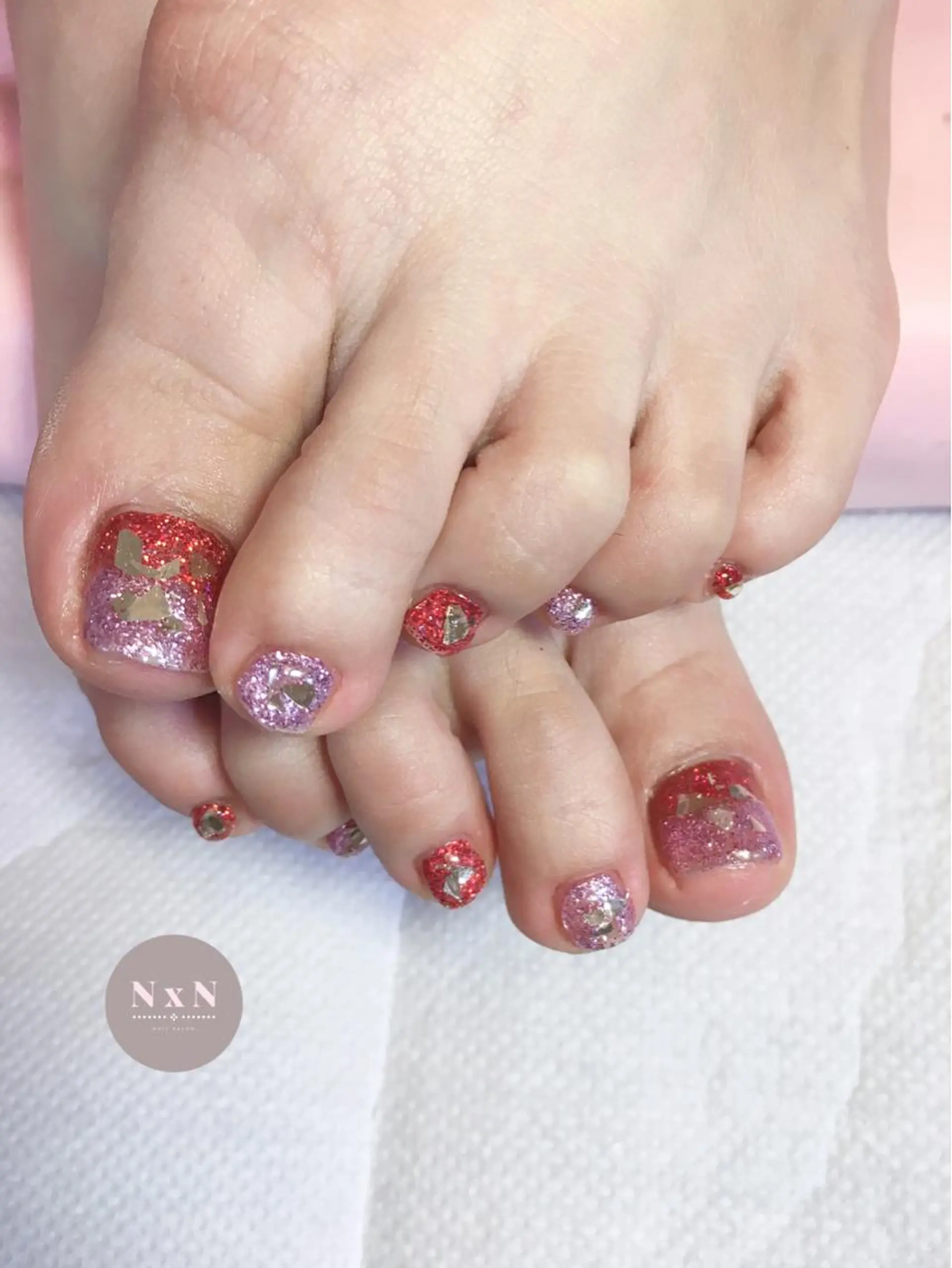ネイル フットネイル nail salon N×Nのネイルデザイン