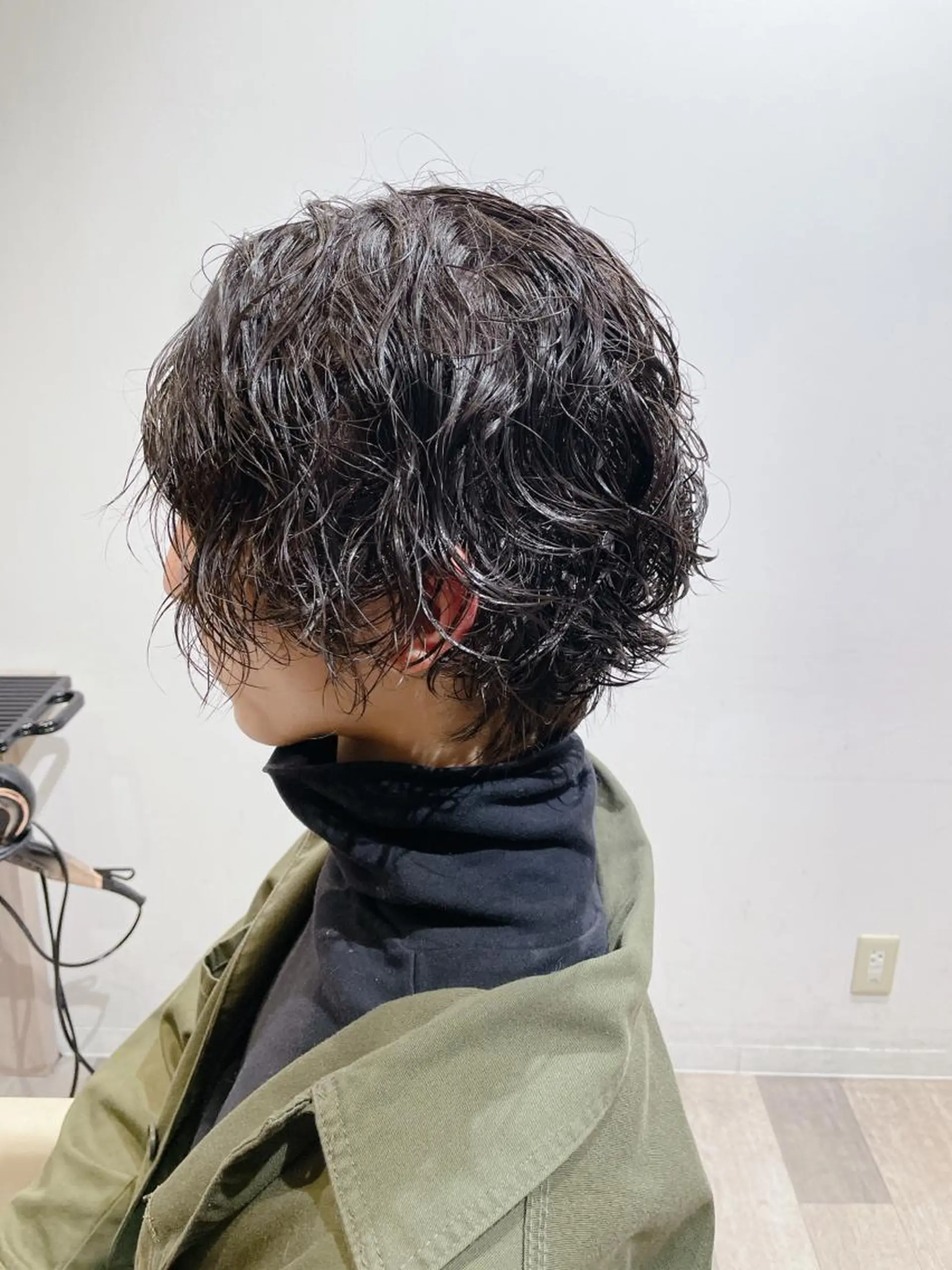 ミディアム パーマ メンズ CYNTHIADUE 店長| IRISUのヘアスタイル