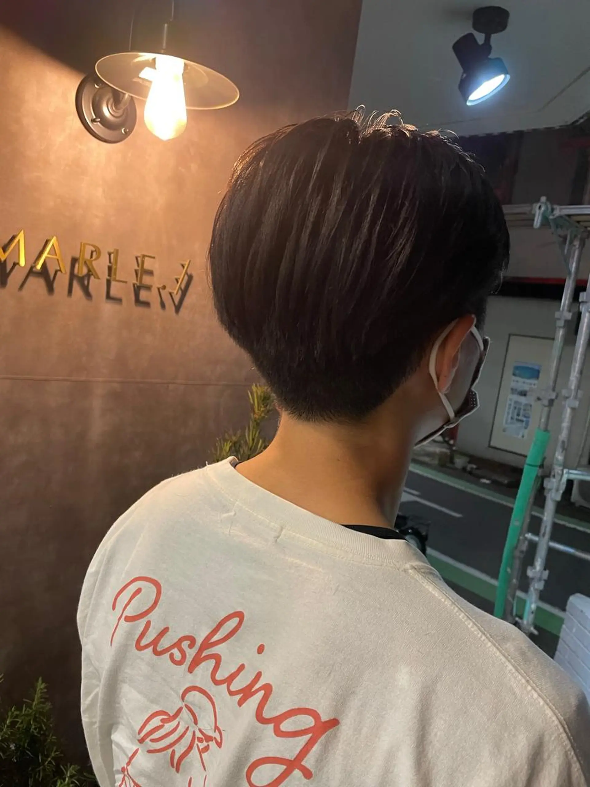 メンズ センターパート マッシュ カット ¥0カットモデル募集 ✨大場正照🫧のヘアスタイル