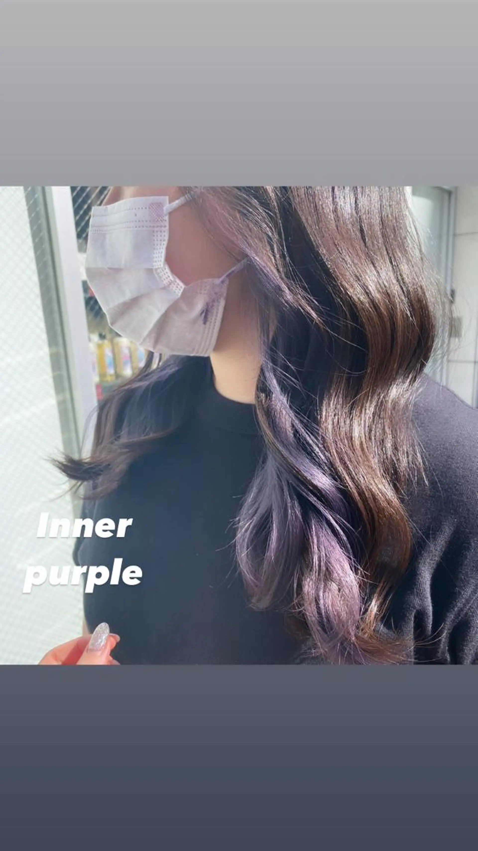 セミロング ヘアカラー トリートメント chinatsu 🧸𖤐⡱のヘアスタイル