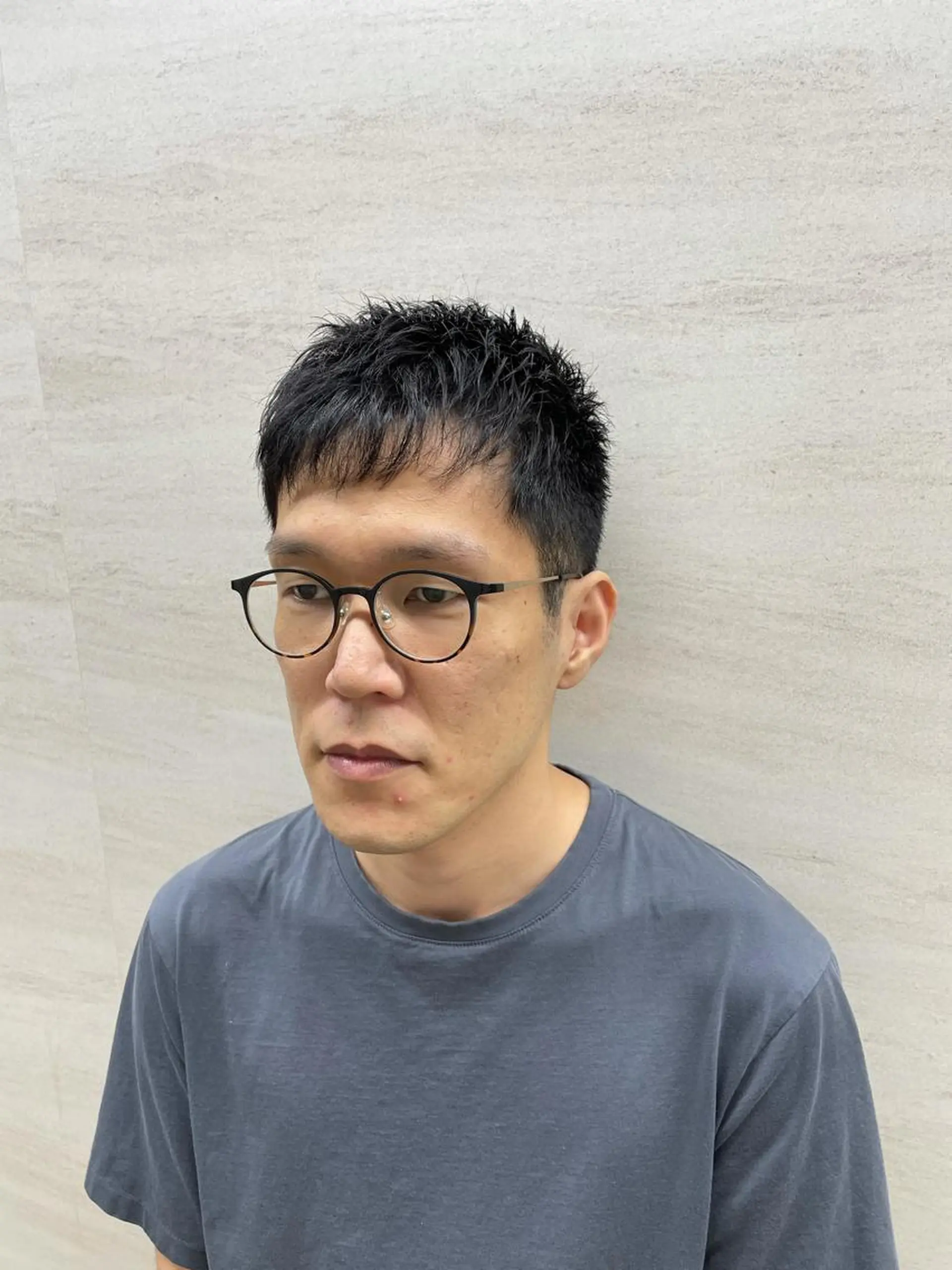 ショート メンズ カット指名No1漆原 聡のヘアスタイル