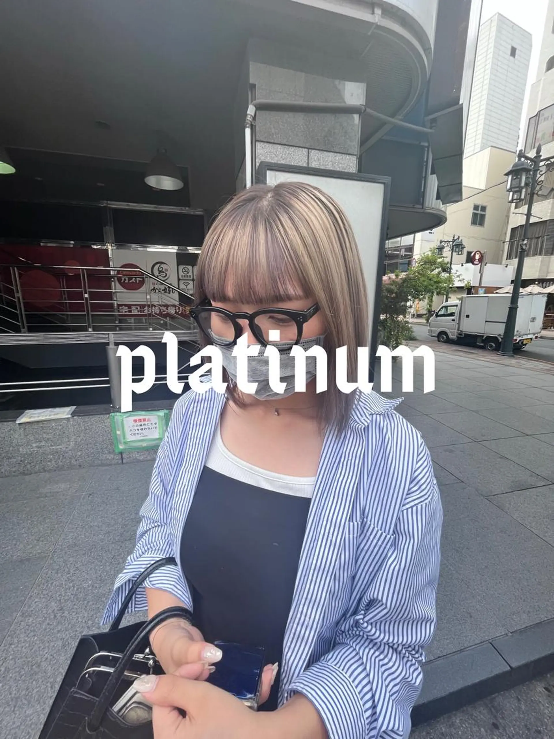 ミディアム カラー ヘアアレンジ ブリーチ ケアブリーチ デザインカラー ダブルカラー ハイライトカラー カット ヘアカラー トリートメント 🥇メンズパーマ /縮毛矯正/木村神心のヘアスタイル