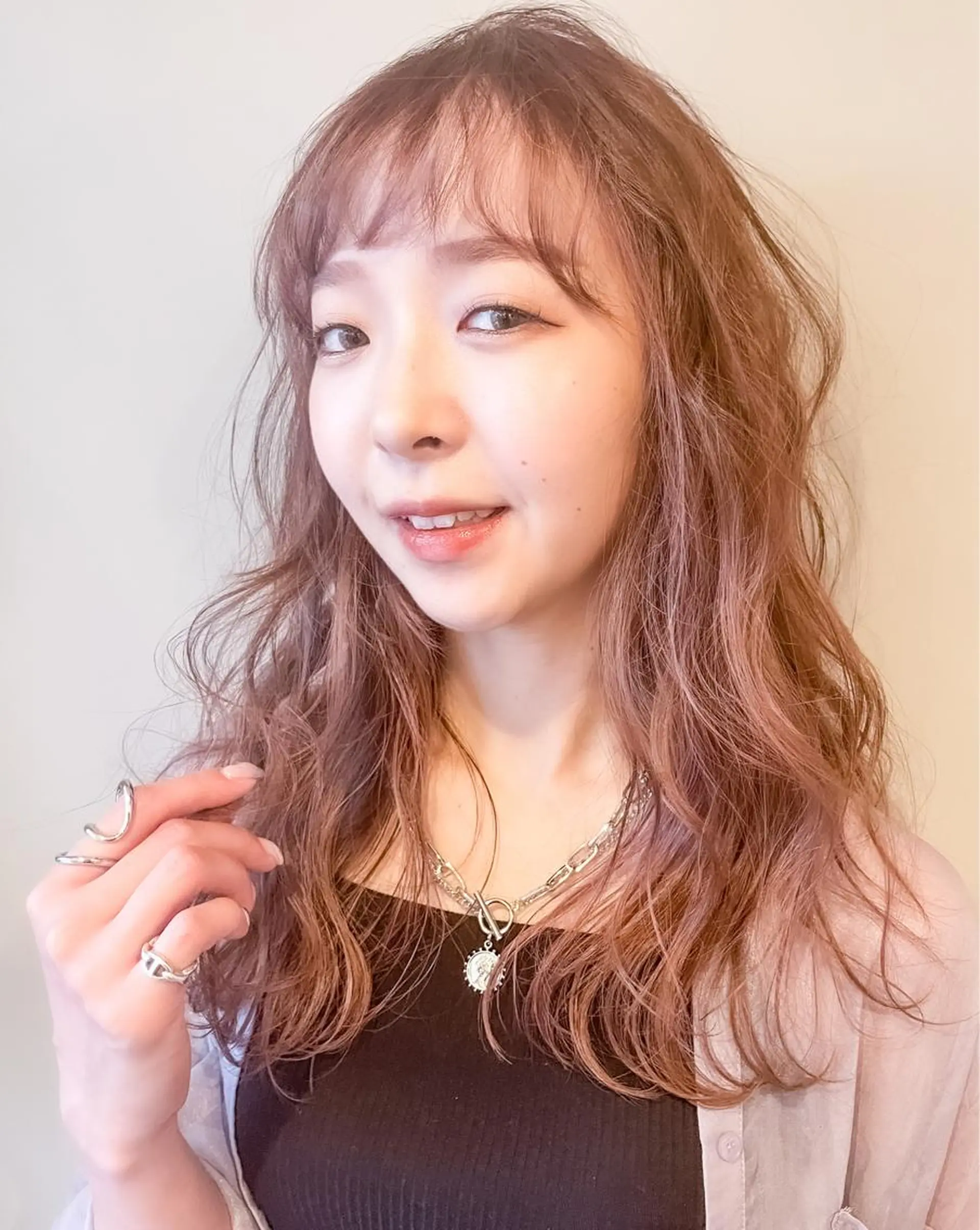 セミロング 加納 慶治郎のヘアスタイル