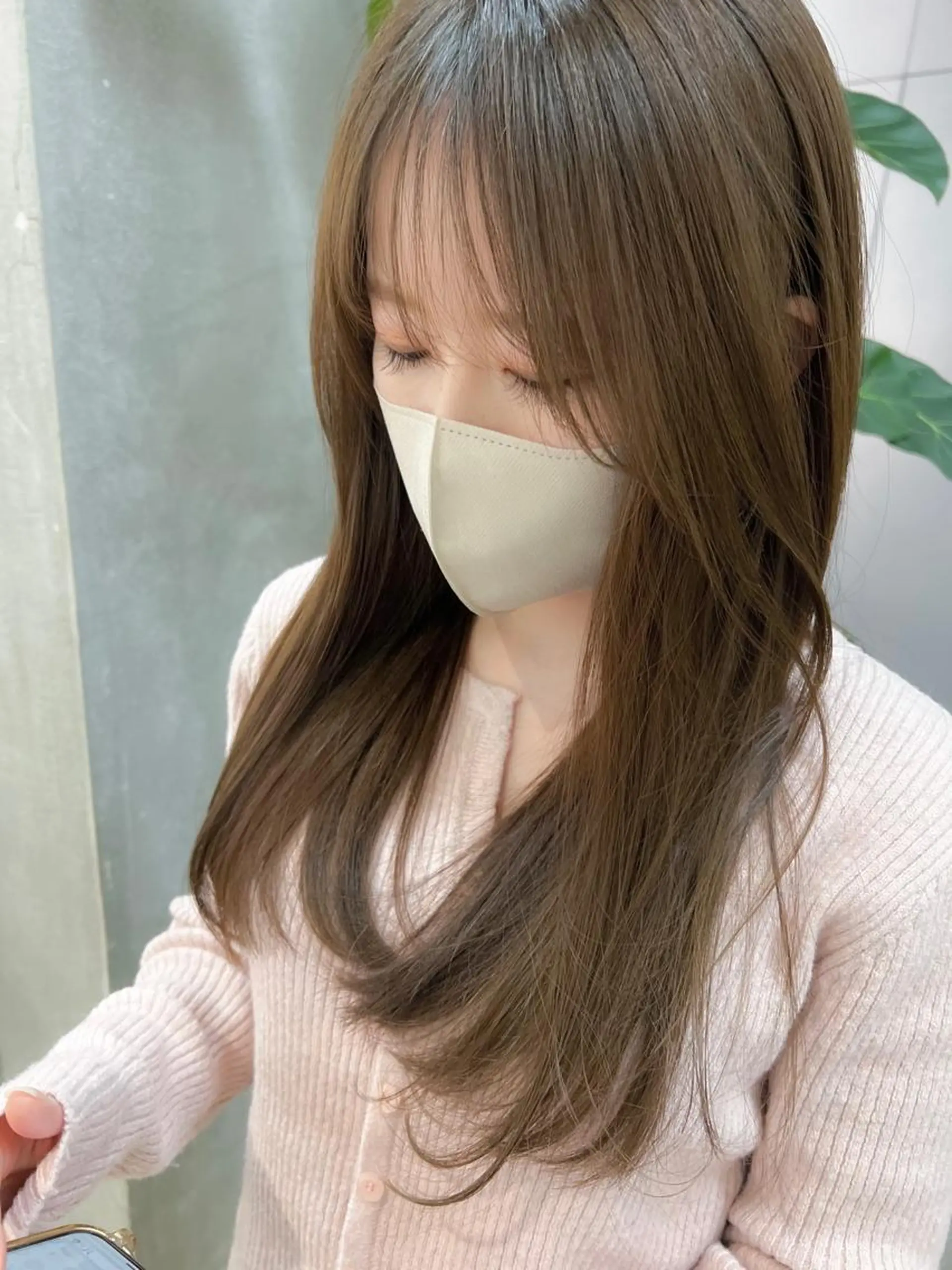 ロング カラー le'a所属・谷町/Le'a /竹原しおなのヘアスタイル