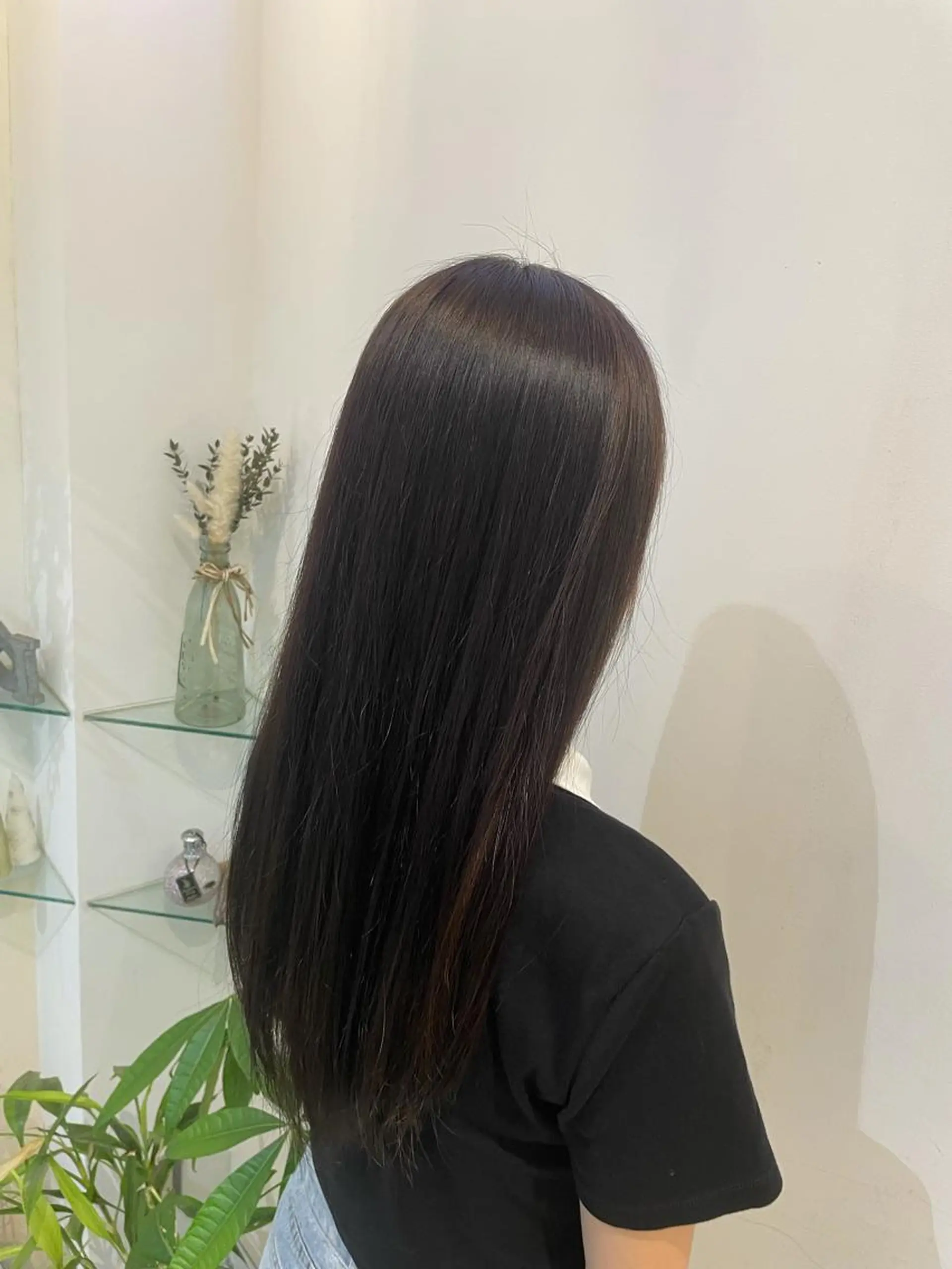 カラー ヘアカラー トリートメント 髪質改善カラー🤍 エクステ✨君島由実子のヘアスタイル