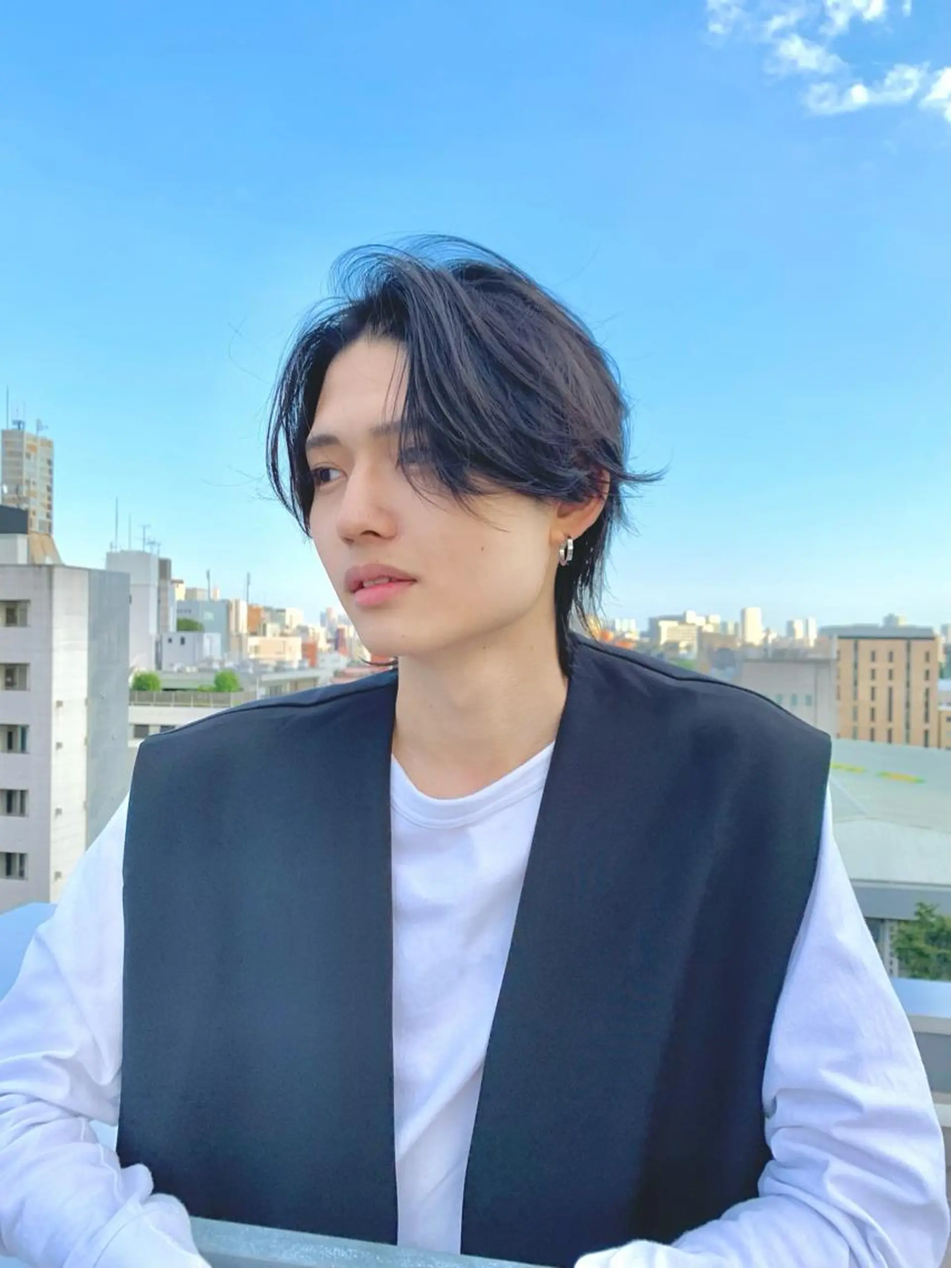 ミディアム ヘアアレンジ メンズ NEHAN所属・貴方以上に貴方の髪を 想う🌕野口昴夢のヘアスタイル