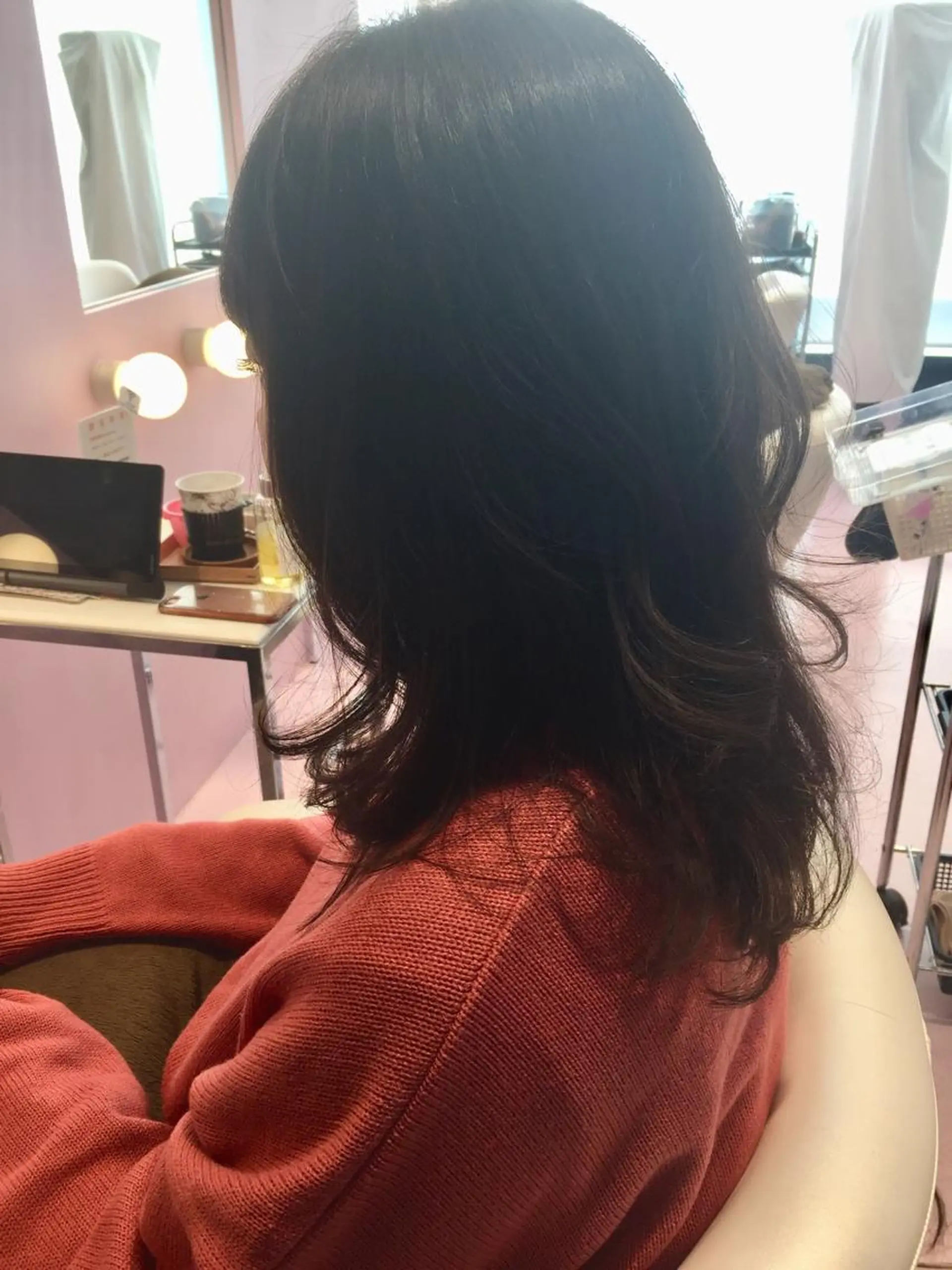 セミロング カット トリートメント 所渉/韓国レイヤー /ウルフカットのヘアスタイル