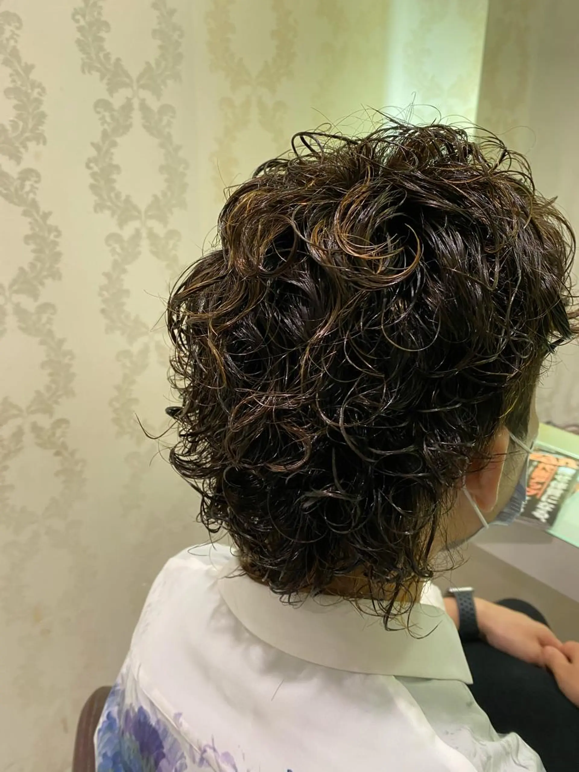 パーマ メンズ カット パーマ トリートメント ヘッドスパ ヘアセット 艶髪&韓国風パーマ は是非⭐︎新島英猛のヘアスタイル
