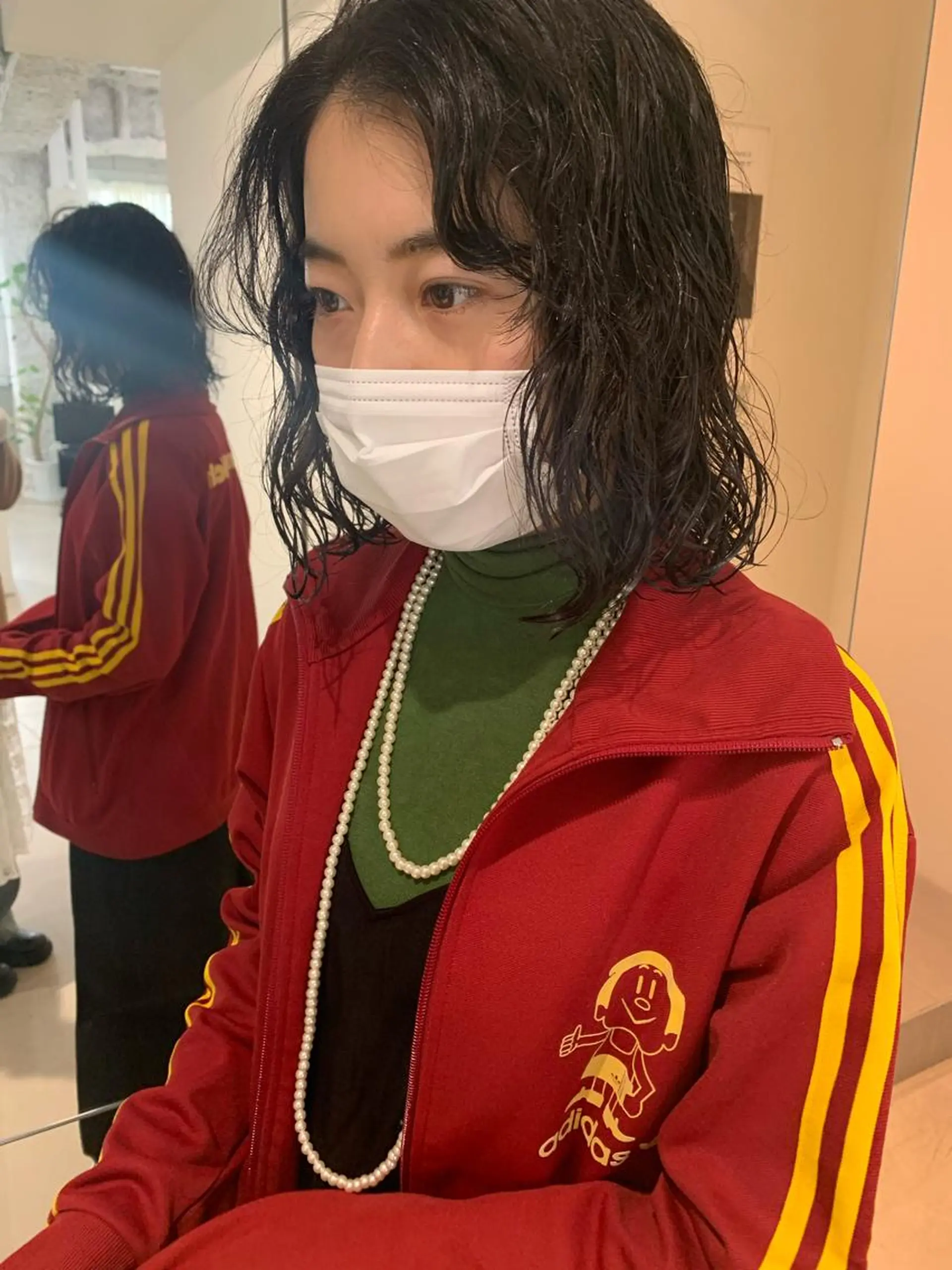 ミディアム カット パーマ トリートメント ANY／SUE 千葉パーマのヘアスタイル