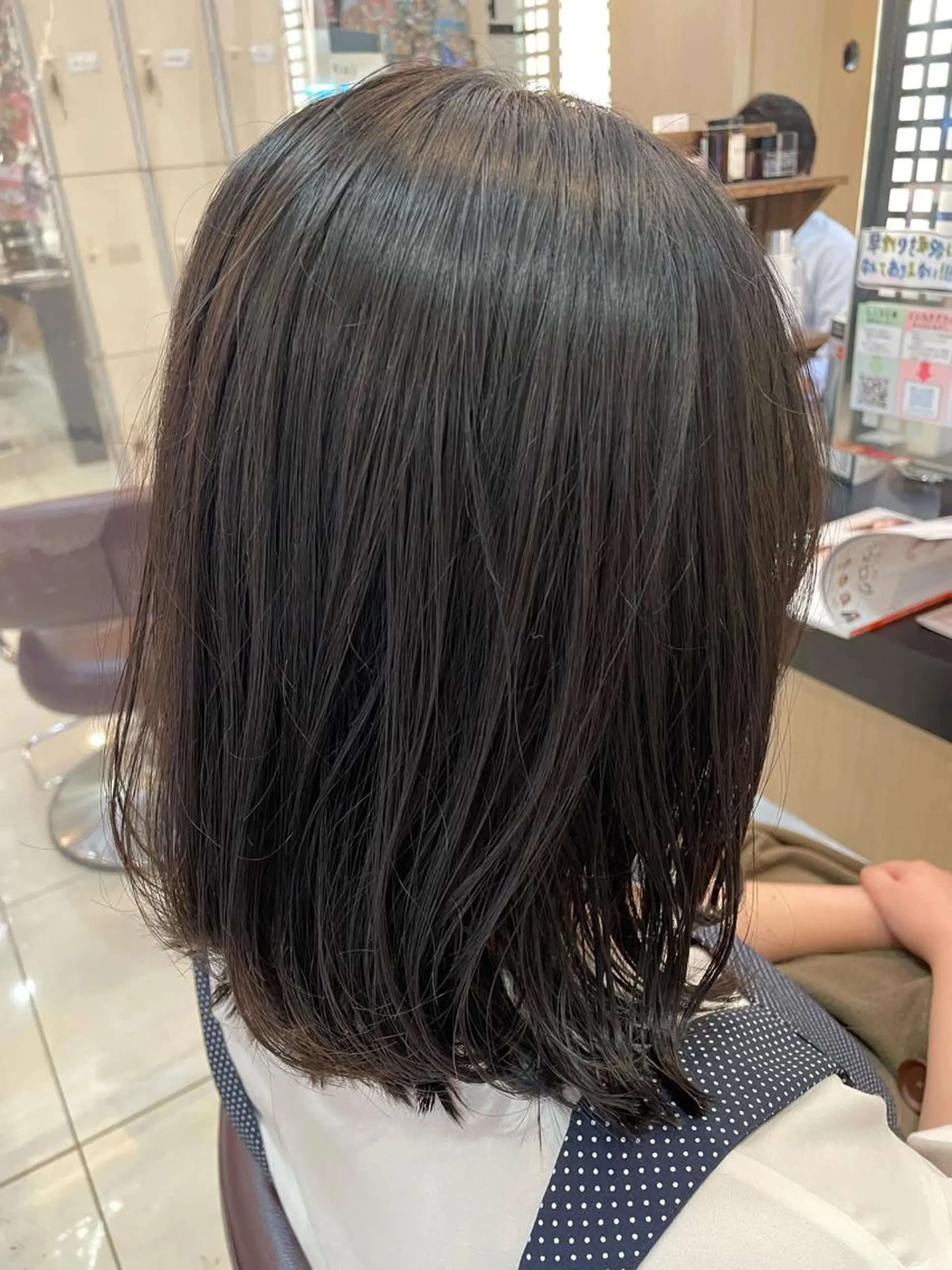 ミディアム ヘアアレンジ カット トリートメント リリー /Men's/パーマのヘアスタイル