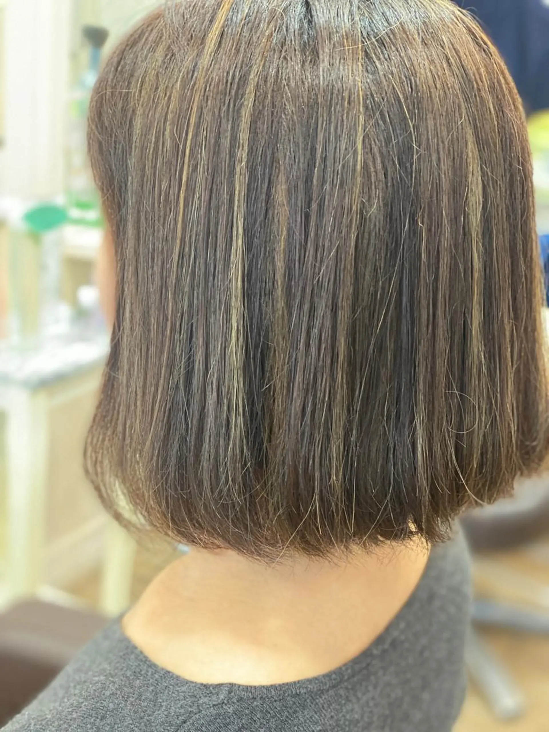 ミディアム アッシュ ハイライト ヘアカラー トリートメント 鈴木 雅人のヘアスタイル